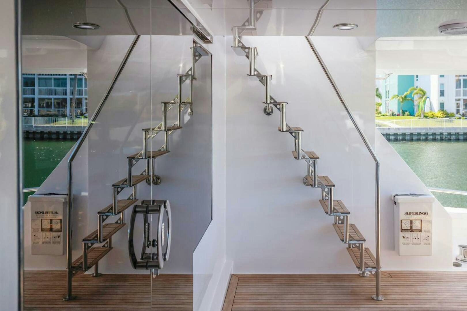 a model of a space ship aboard NORTH COAST Yacht for Sale