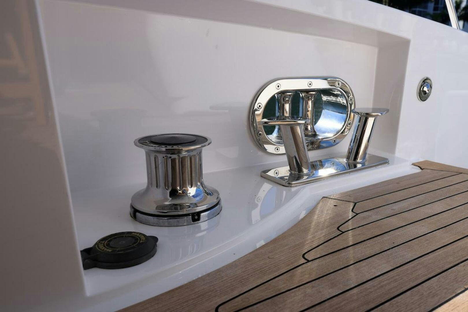 a sink with a faucet aboard NORTH COAST Yacht for Sale
