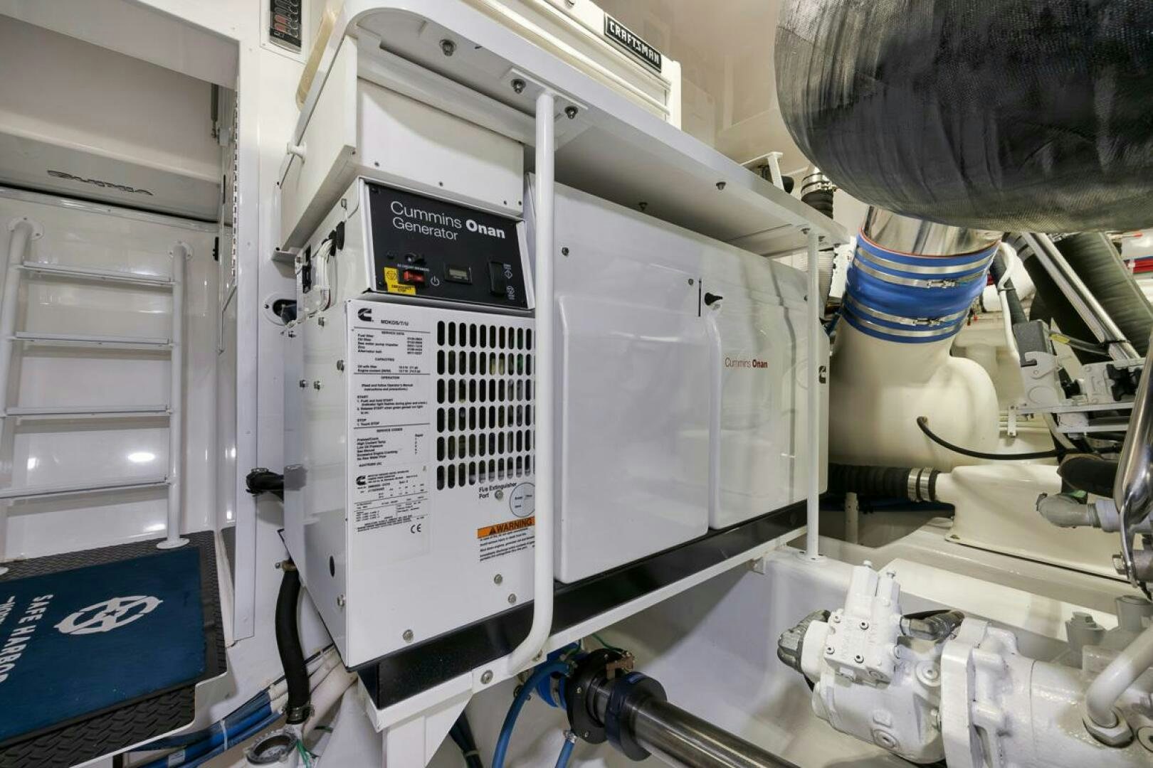 a close-up of a machine aboard JO-LI Yacht for Sale