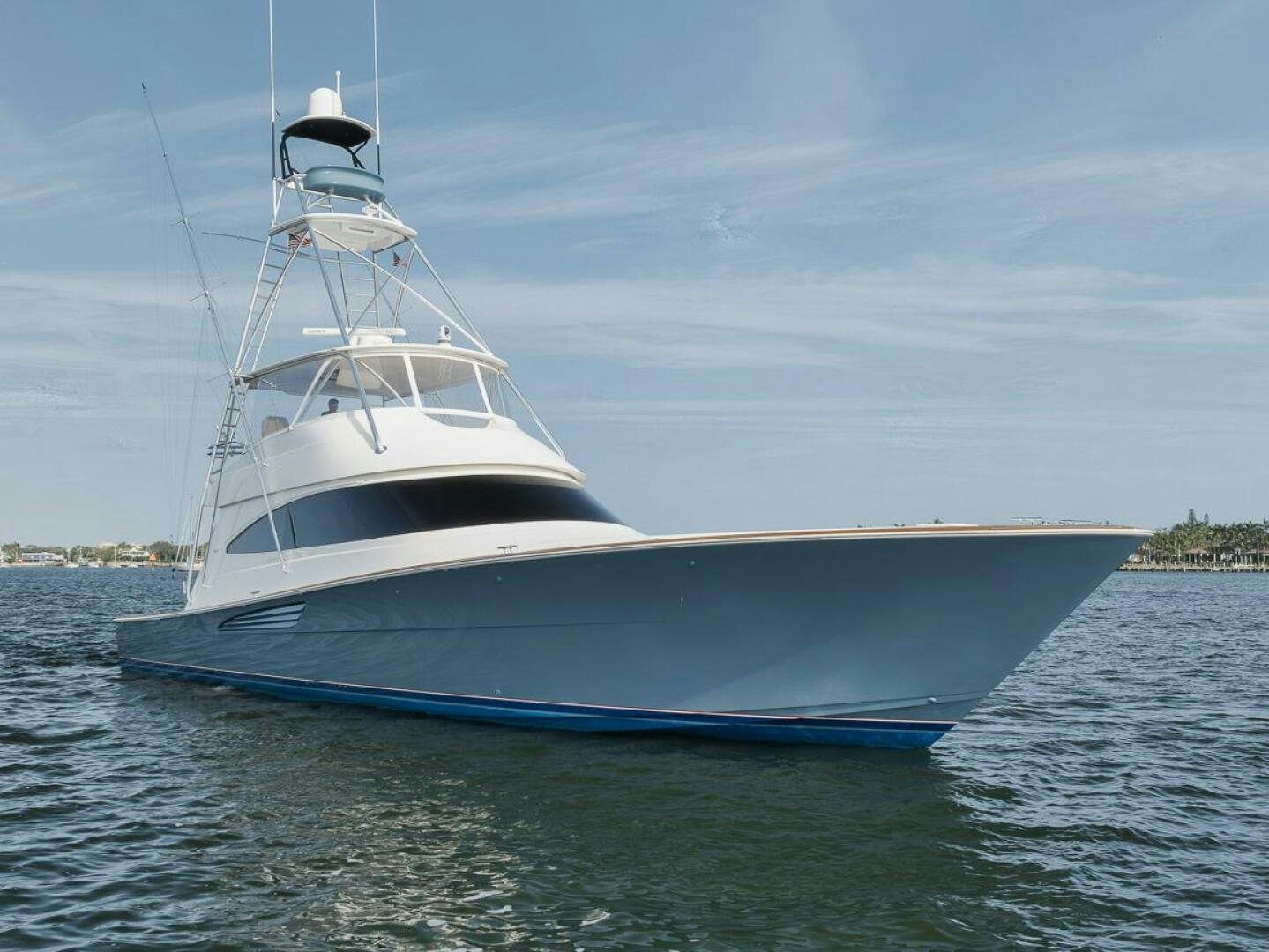a boat on the water aboard JO-LI Yacht for Sale