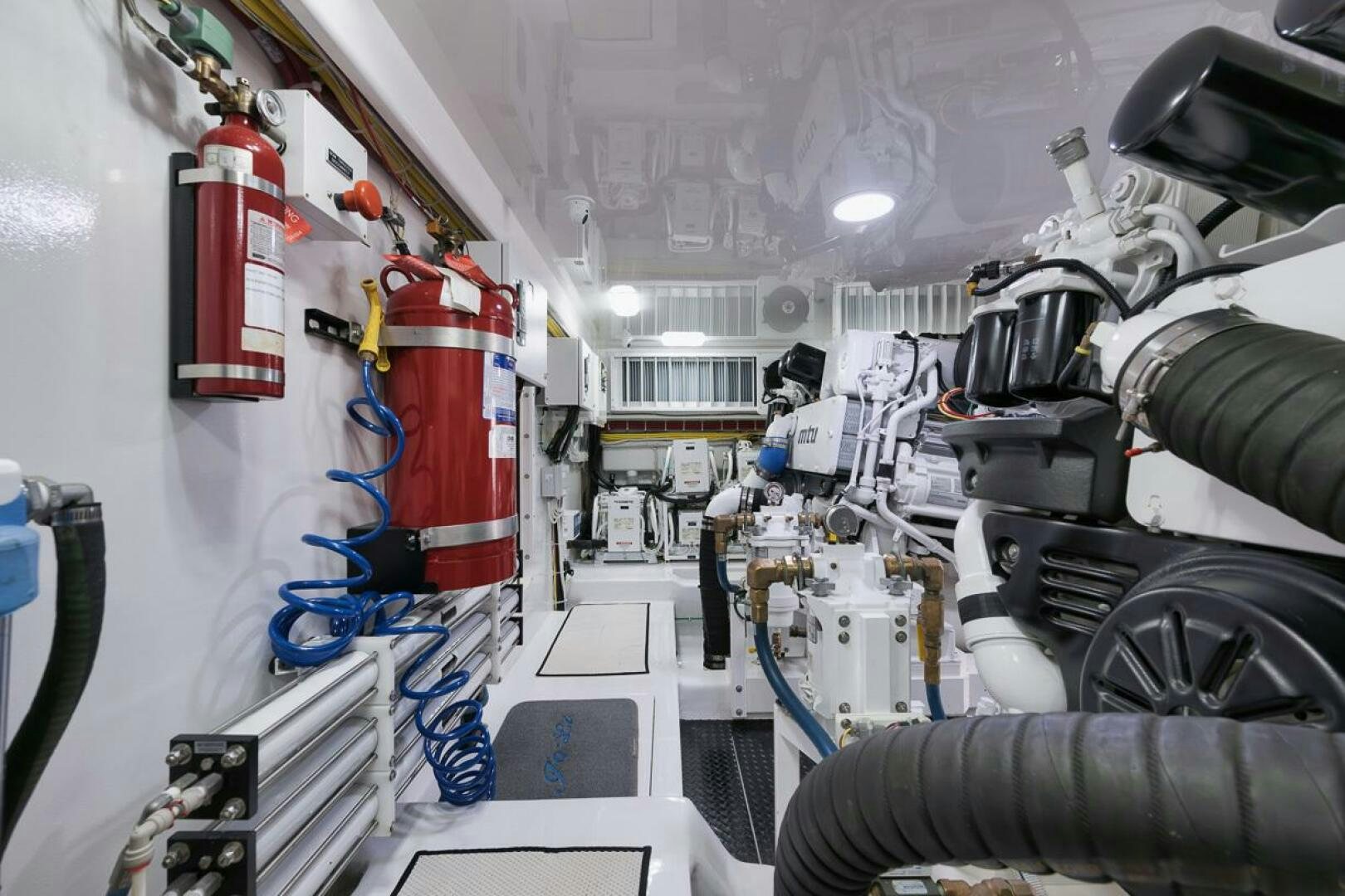 a large room with a large machine aboard JO-LI Yacht for Sale