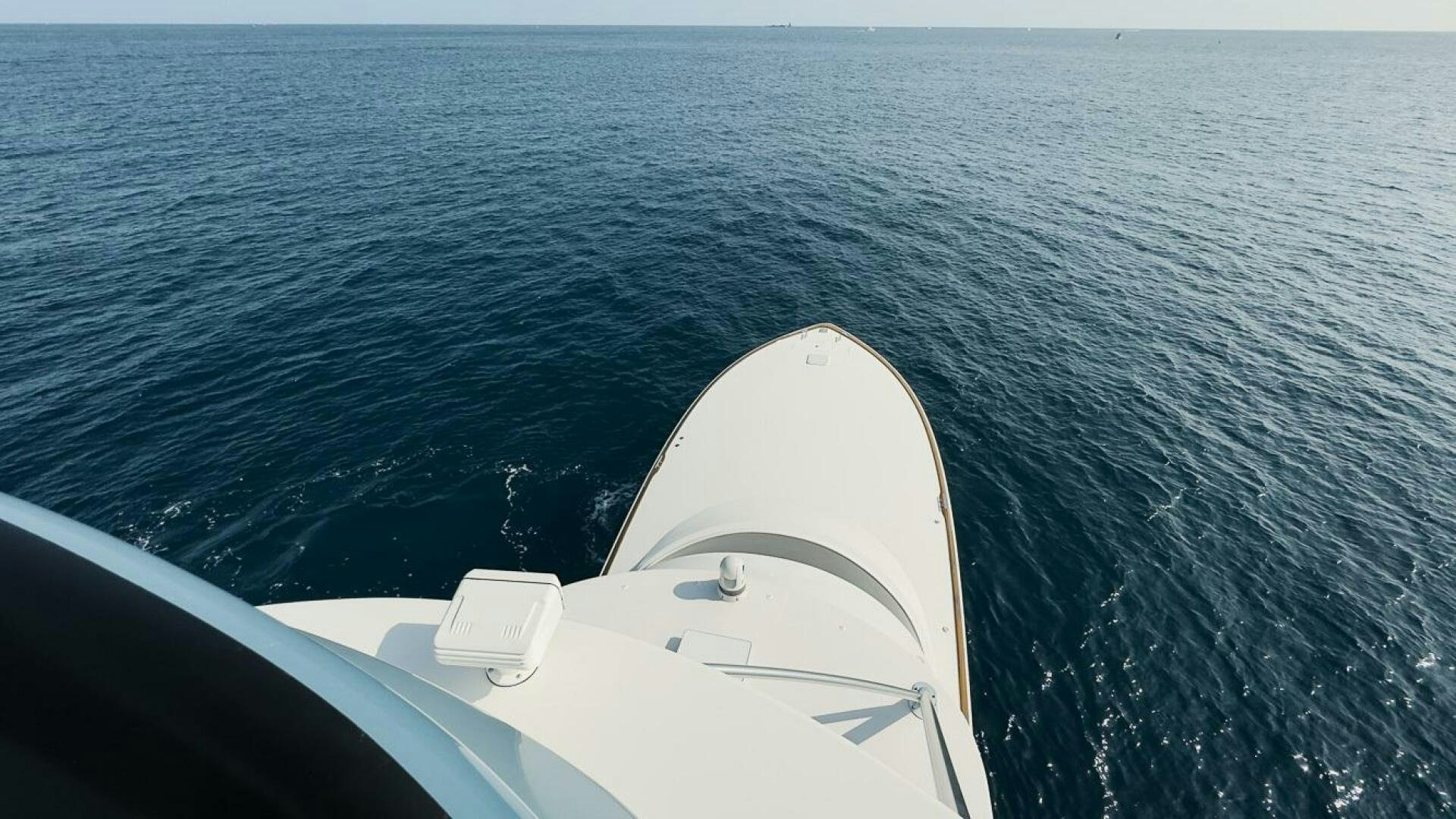 a view of the sea from a plane aboard JO-LI Yacht for Sale