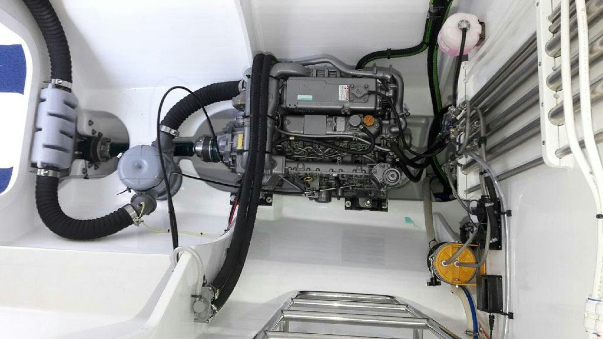 a machine with wires aboard SEA CHANT Yacht for Sale