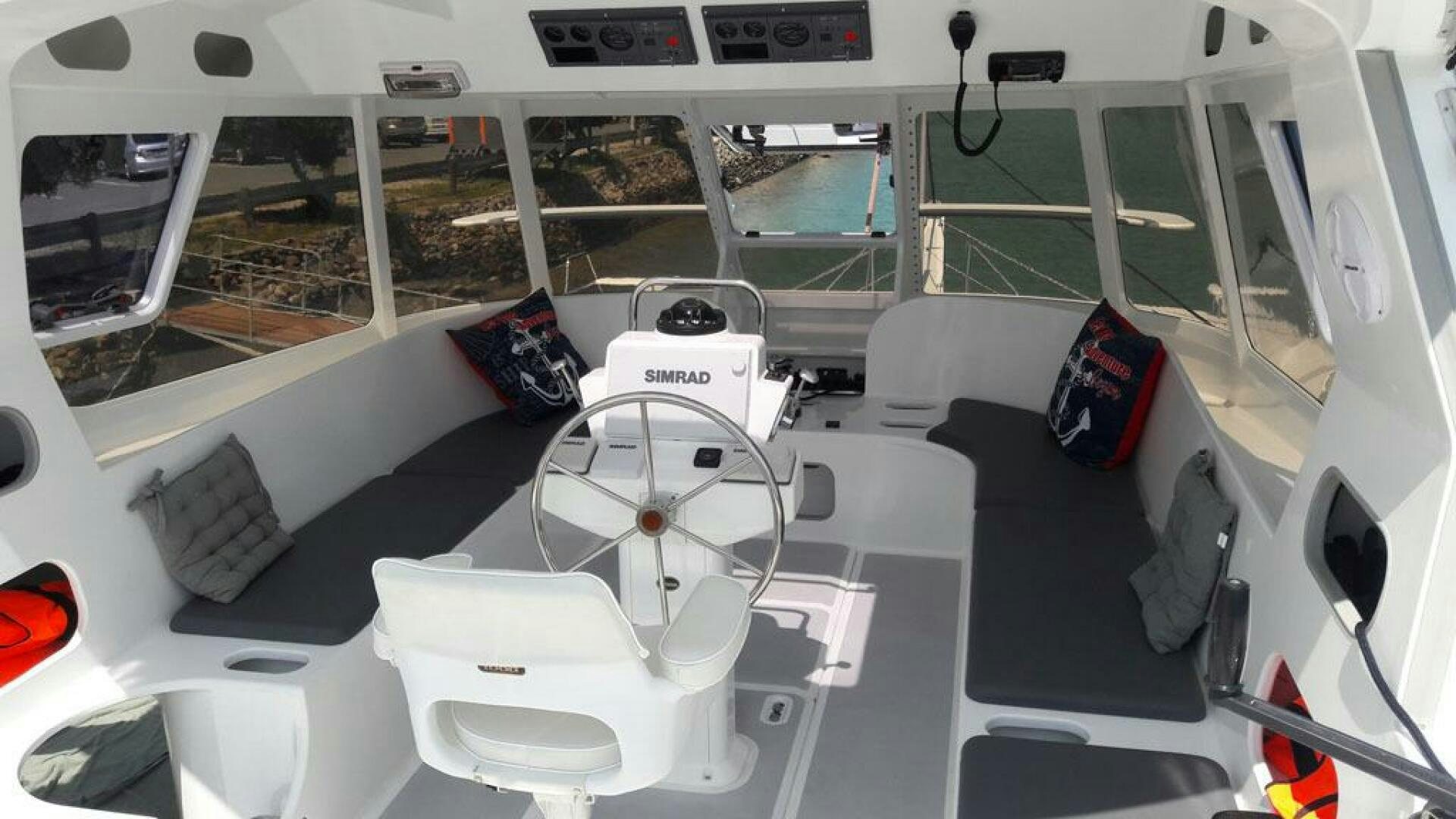 inside of a vehicle aboard SEA CHANT Yacht for Sale