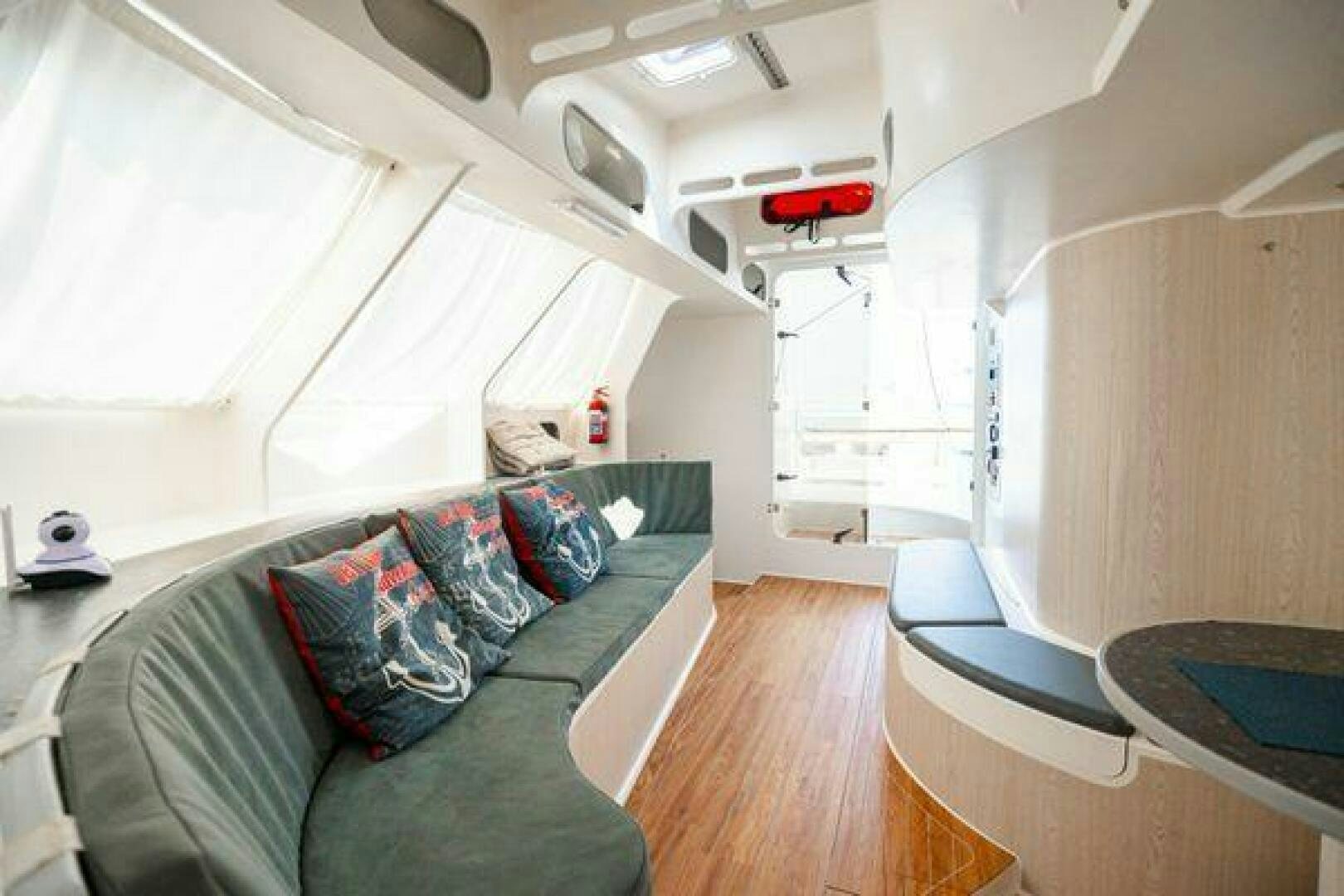 inside of a vehicle aboard SEA CHANT Yacht for Sale