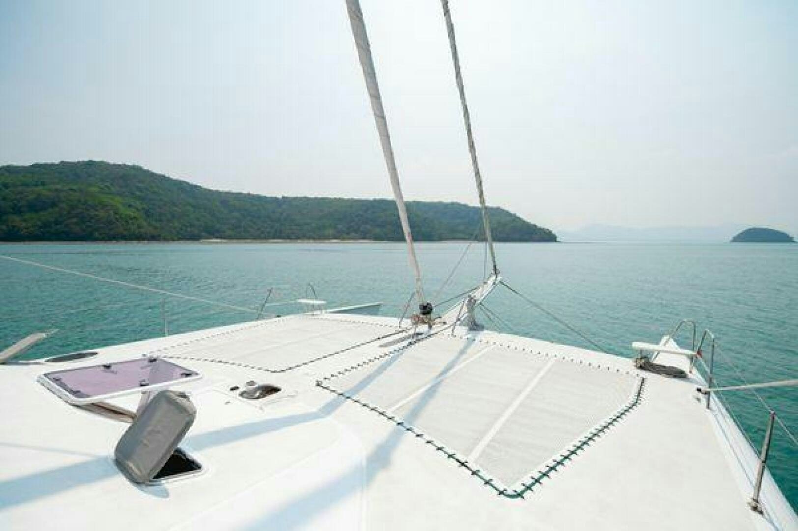 a boat on the water aboard SEA CHANT Yacht for Sale