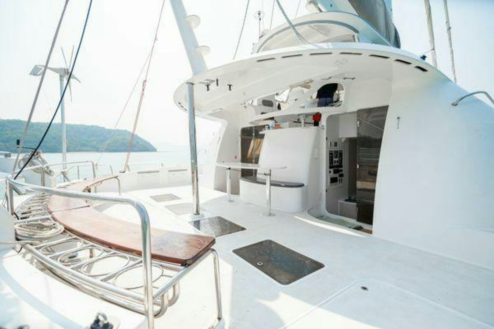a boat on the water aboard SEA CHANT Yacht for Sale