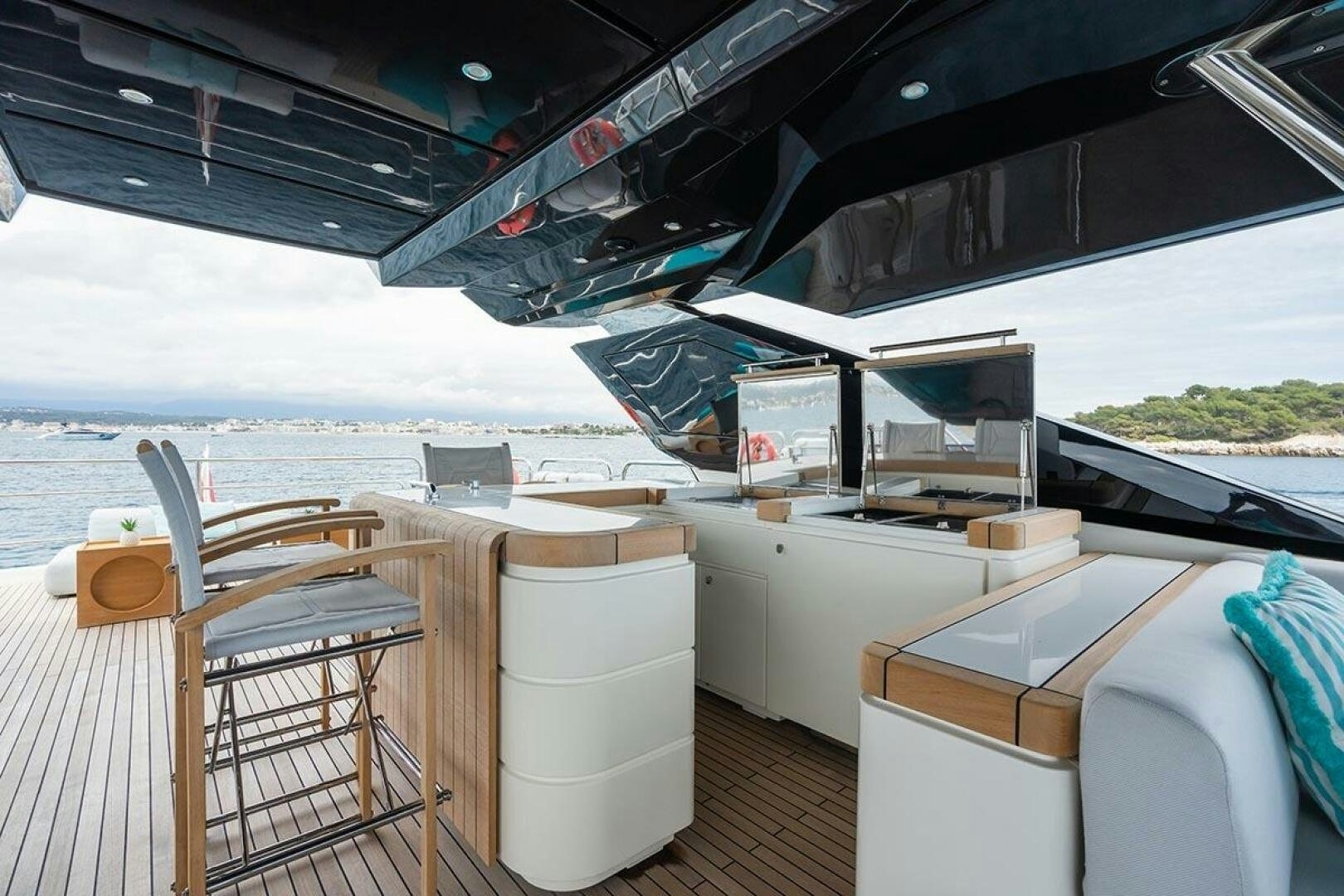 a boat on the water aboard ROCCO Yacht for Sale