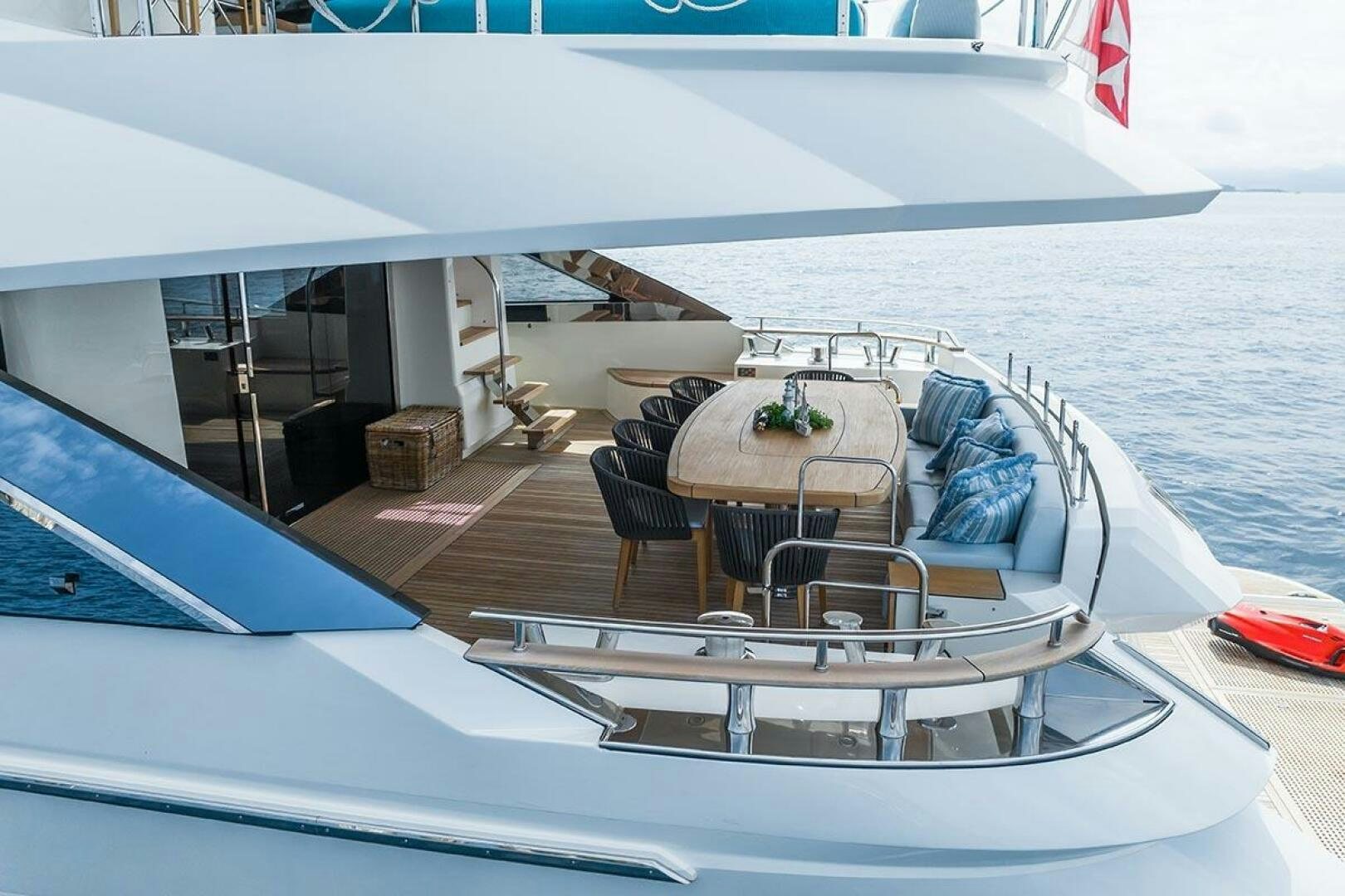 a boat on the water aboard ROCCO Yacht for Sale