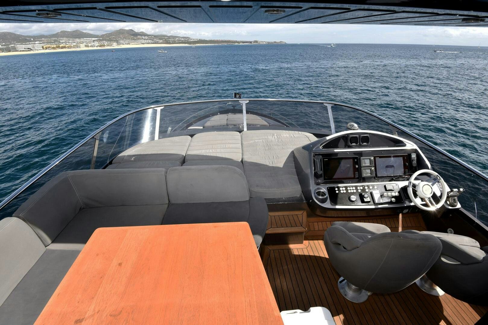the inside of a boat aboard SAVI II  Yacht for Sale