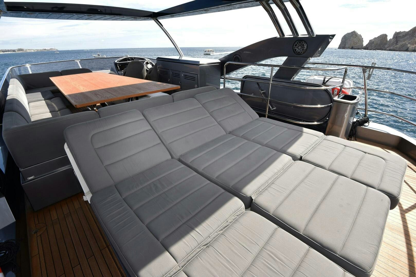 a boat on the water aboard SAVI II  Yacht for Sale