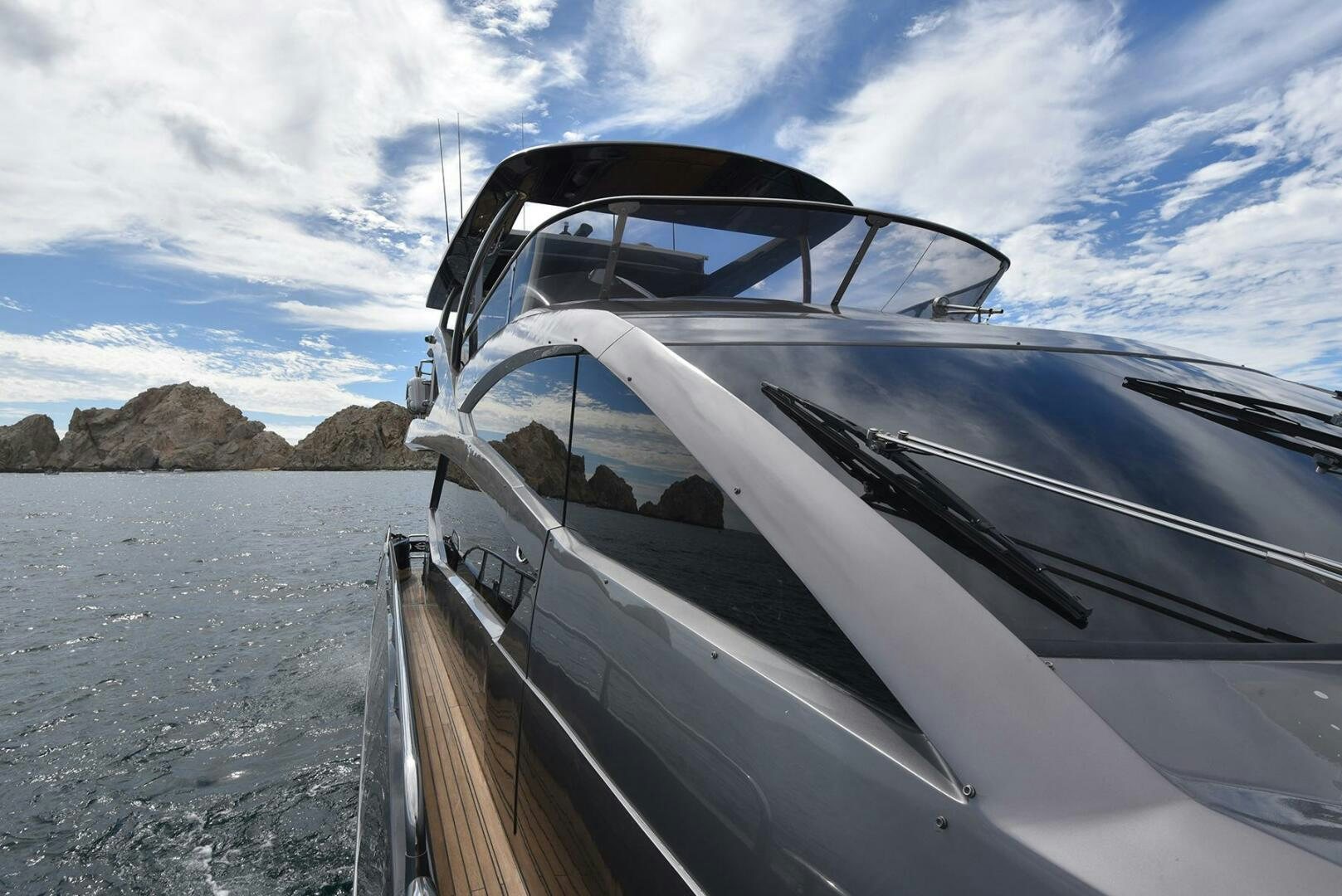 a boat on the water aboard SAVI II  Yacht for Sale