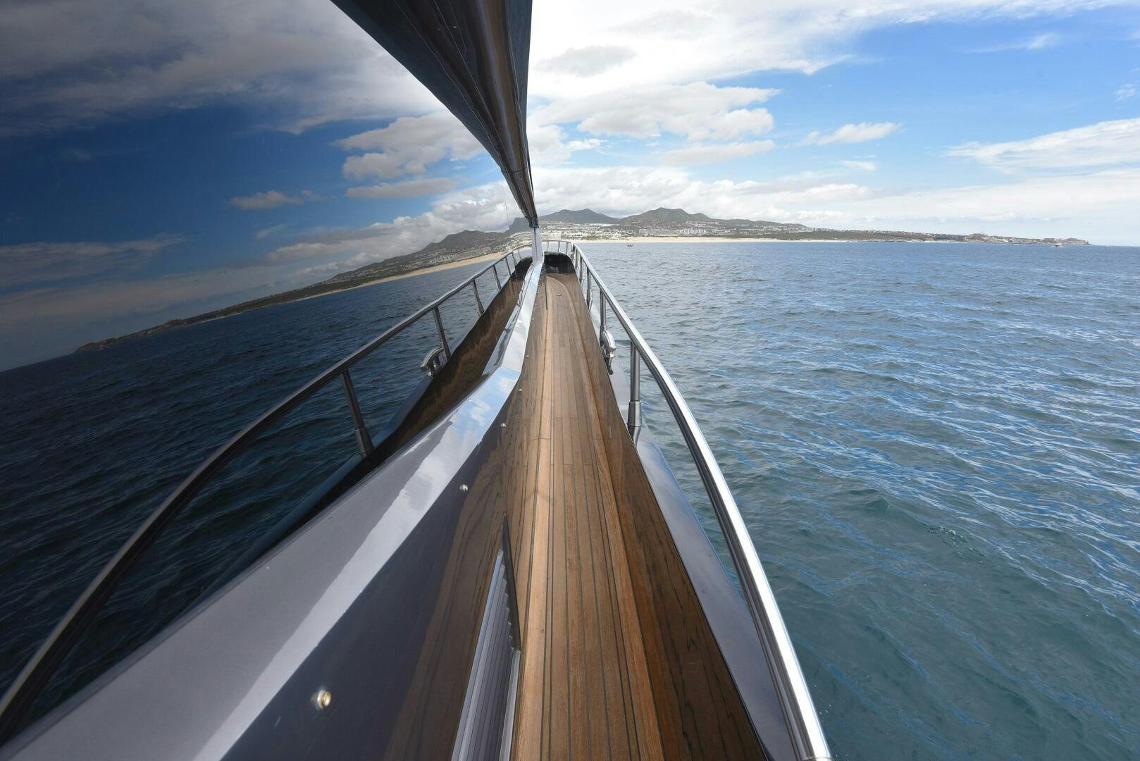 a boat on the water aboard SAVI II  Yacht for Sale