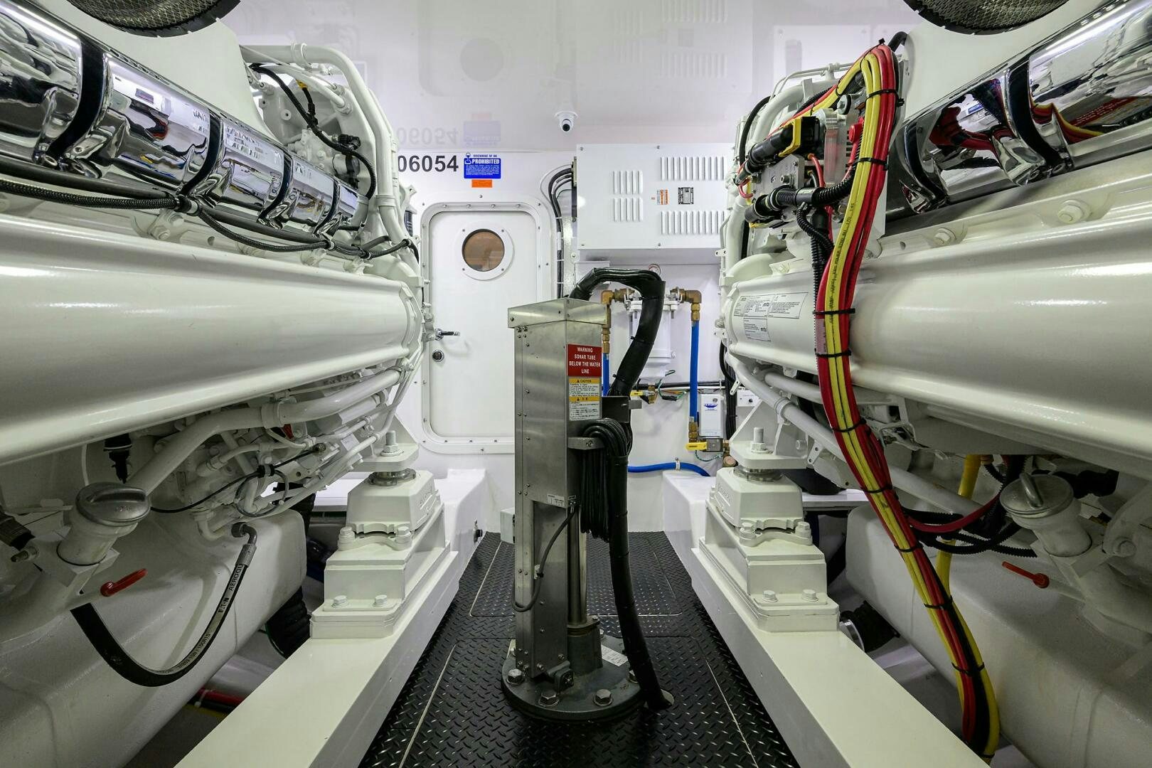 a close-up of a machine aboard TAMI ANN Yacht for Sale