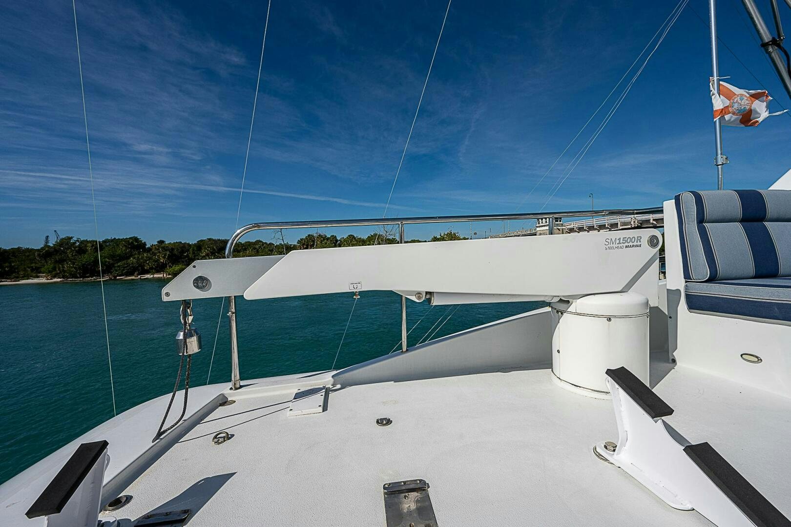 a boat on the water aboard PREDATOR Yacht for Sale