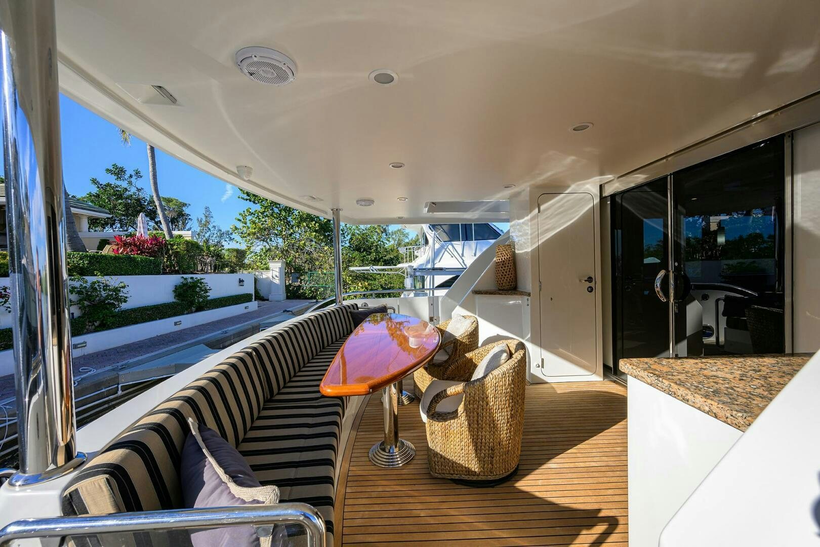 inside of a boat aboard JANE E Yacht for Sale
