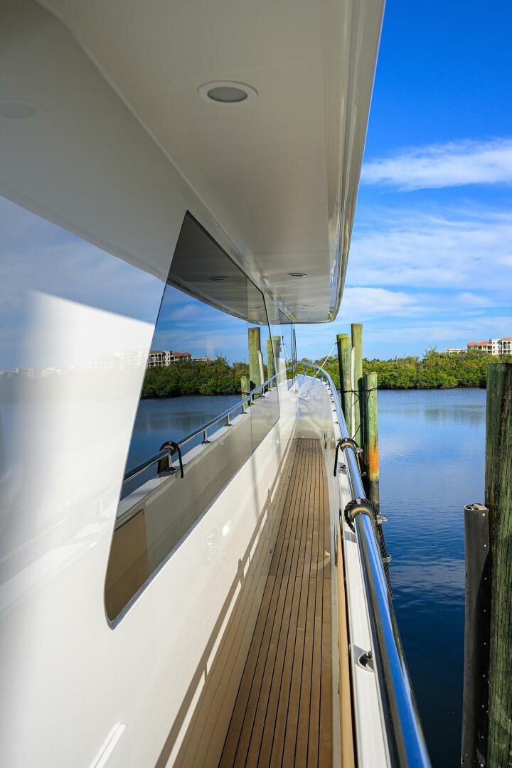a boat on the water aboard JANE E Yacht for Sale