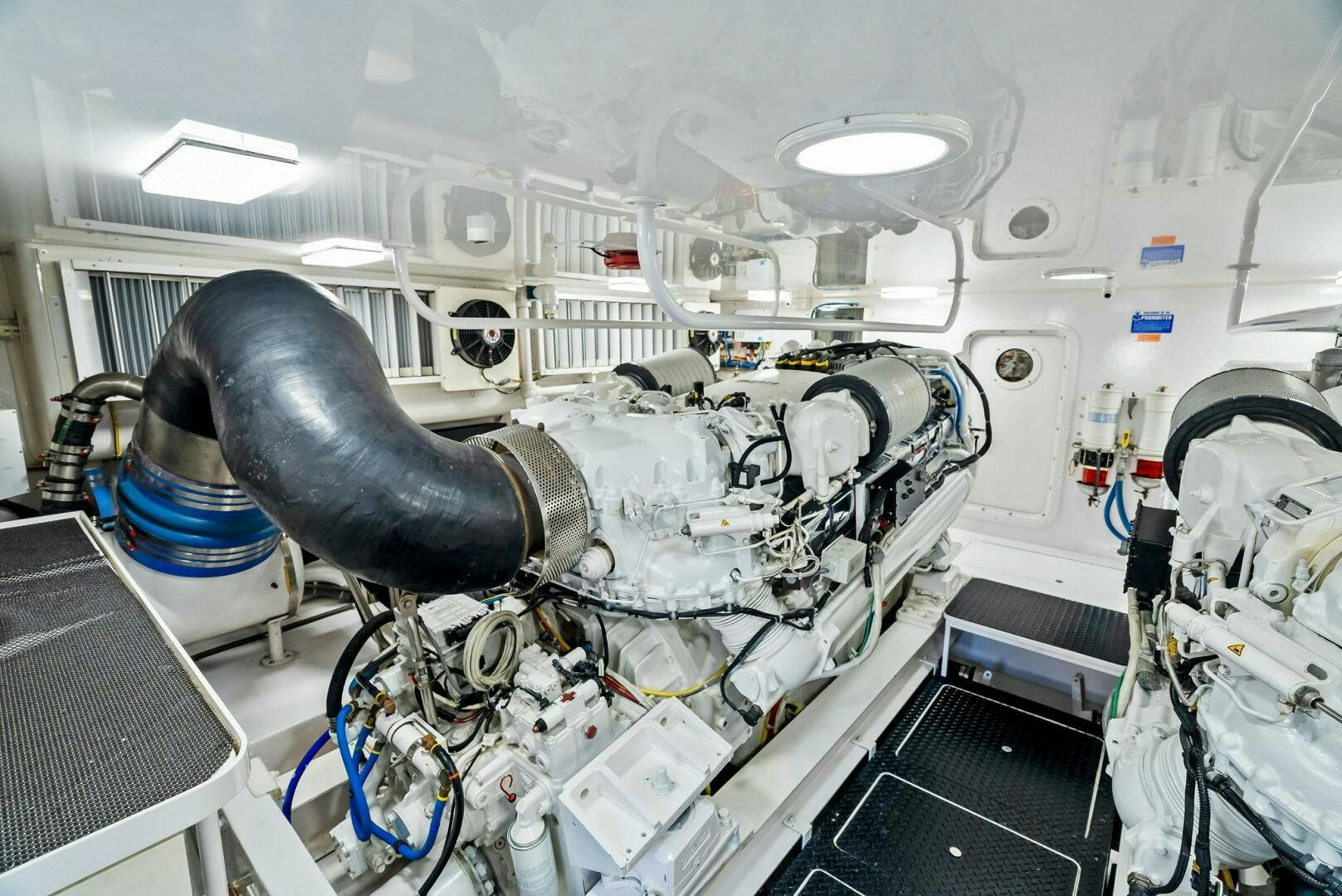 a close-up of a machine aboard FORTY NINER Yacht for Sale