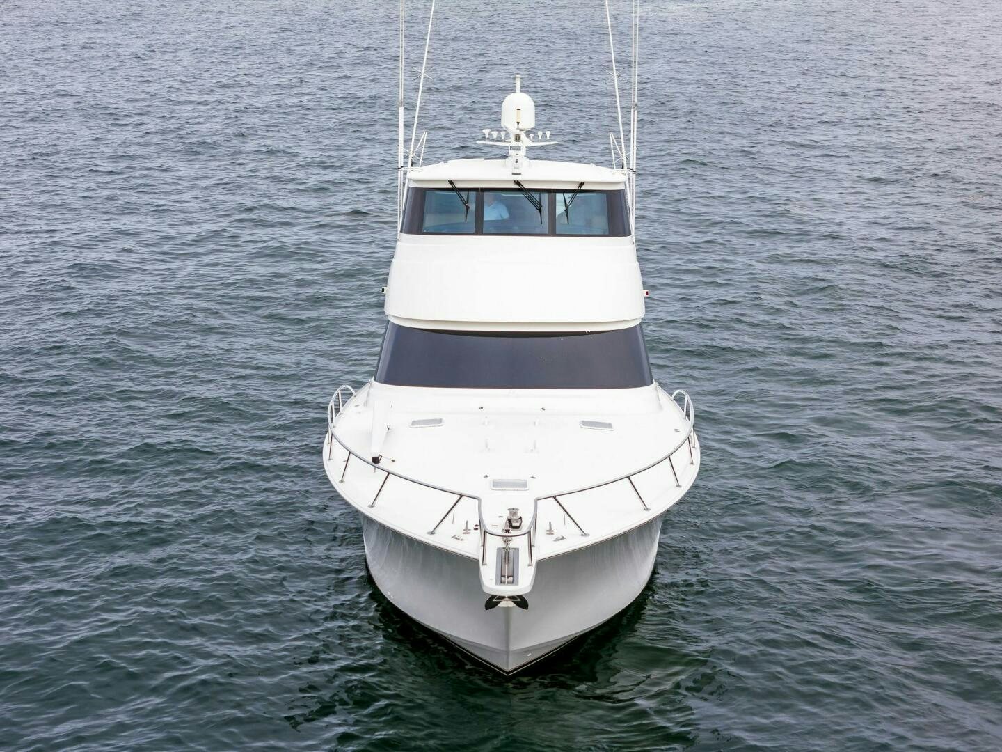 a white boat in the water aboard FORTY NINER Yacht for Sale