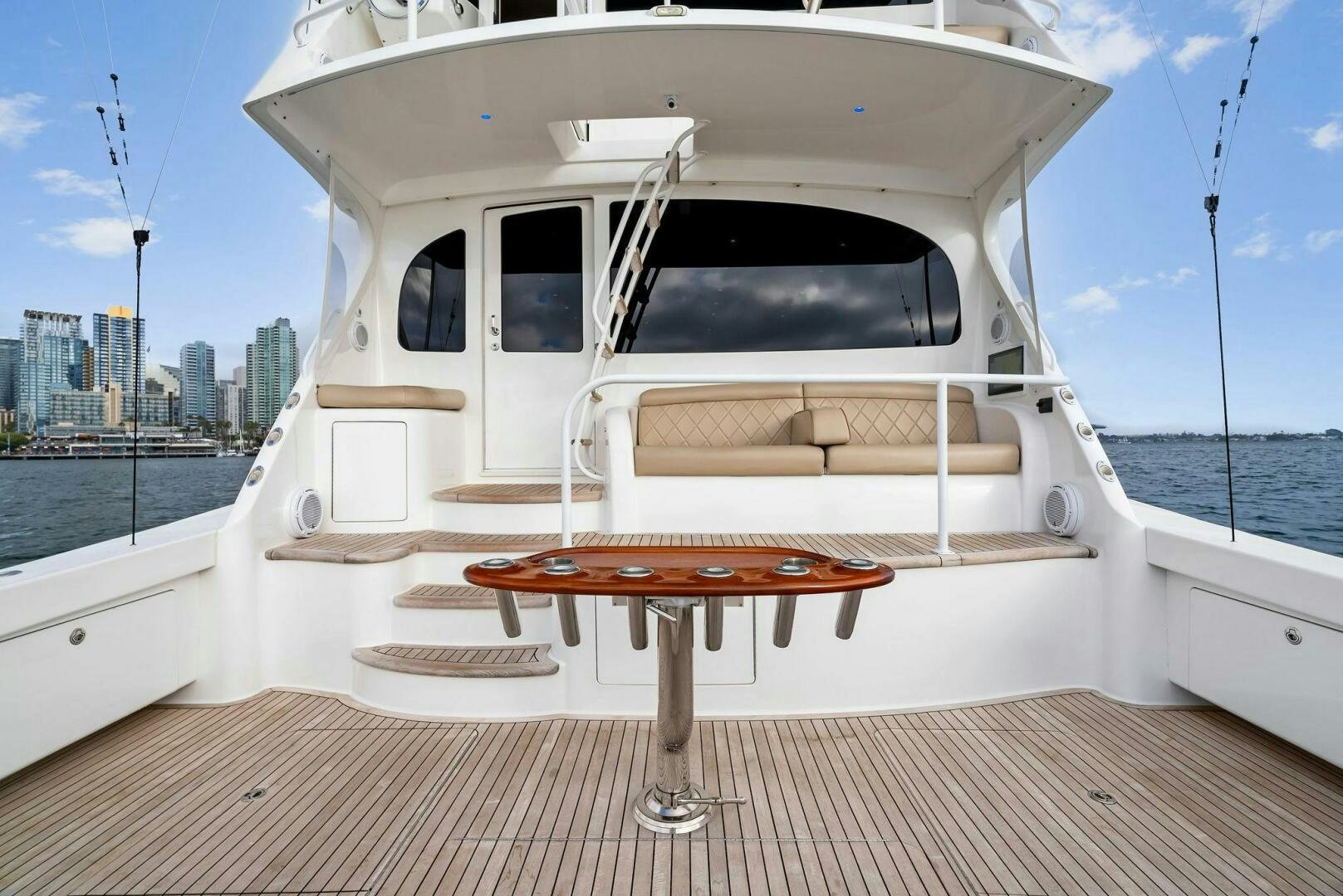 a boat on a body of water aboard FORTY NINER Yacht for Sale