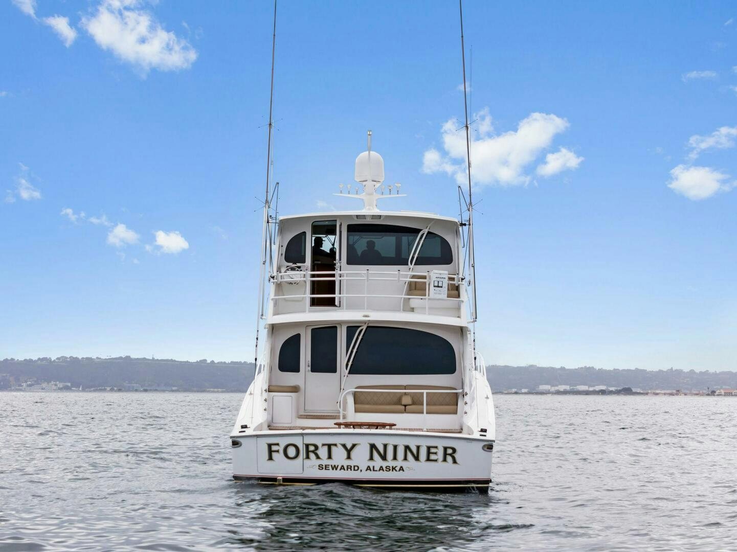 a boat in the water aboard FORTY NINER Yacht for Sale