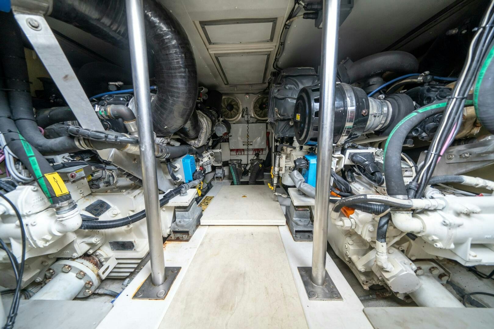 a close-up of a machine aboard SERENDIPITY II Yacht for Sale