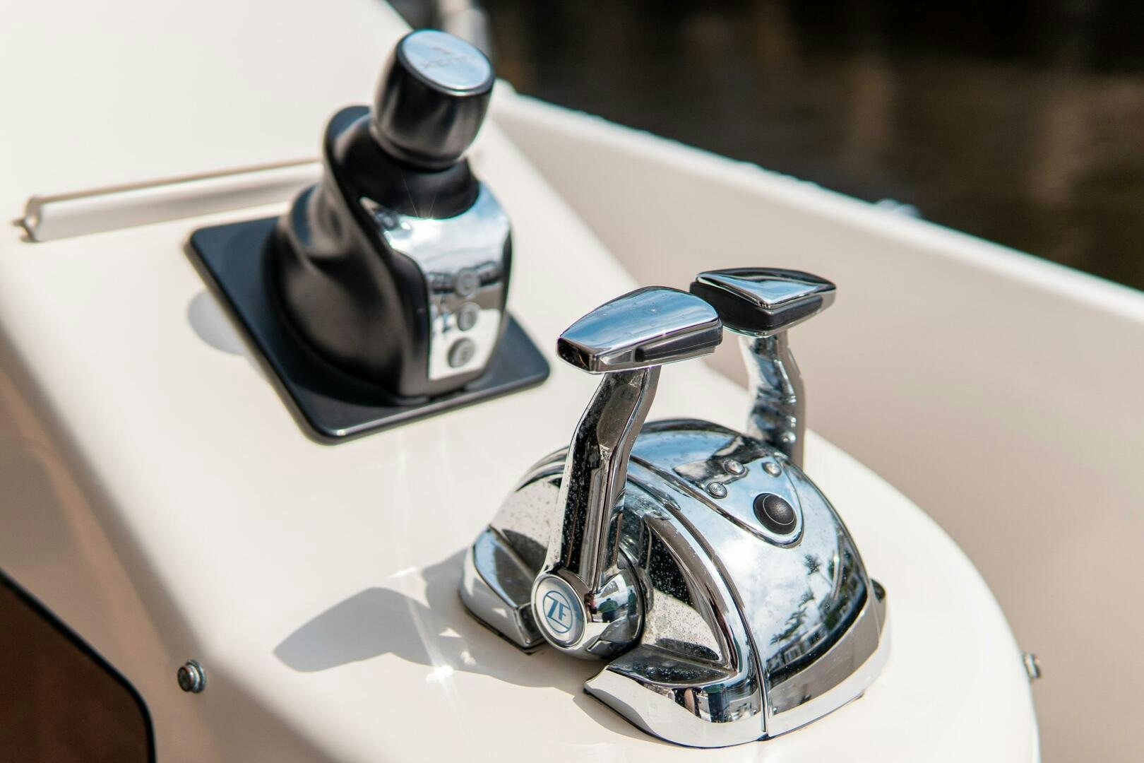 a close-up of a sink aboard SERENDIPITY II Yacht for Sale