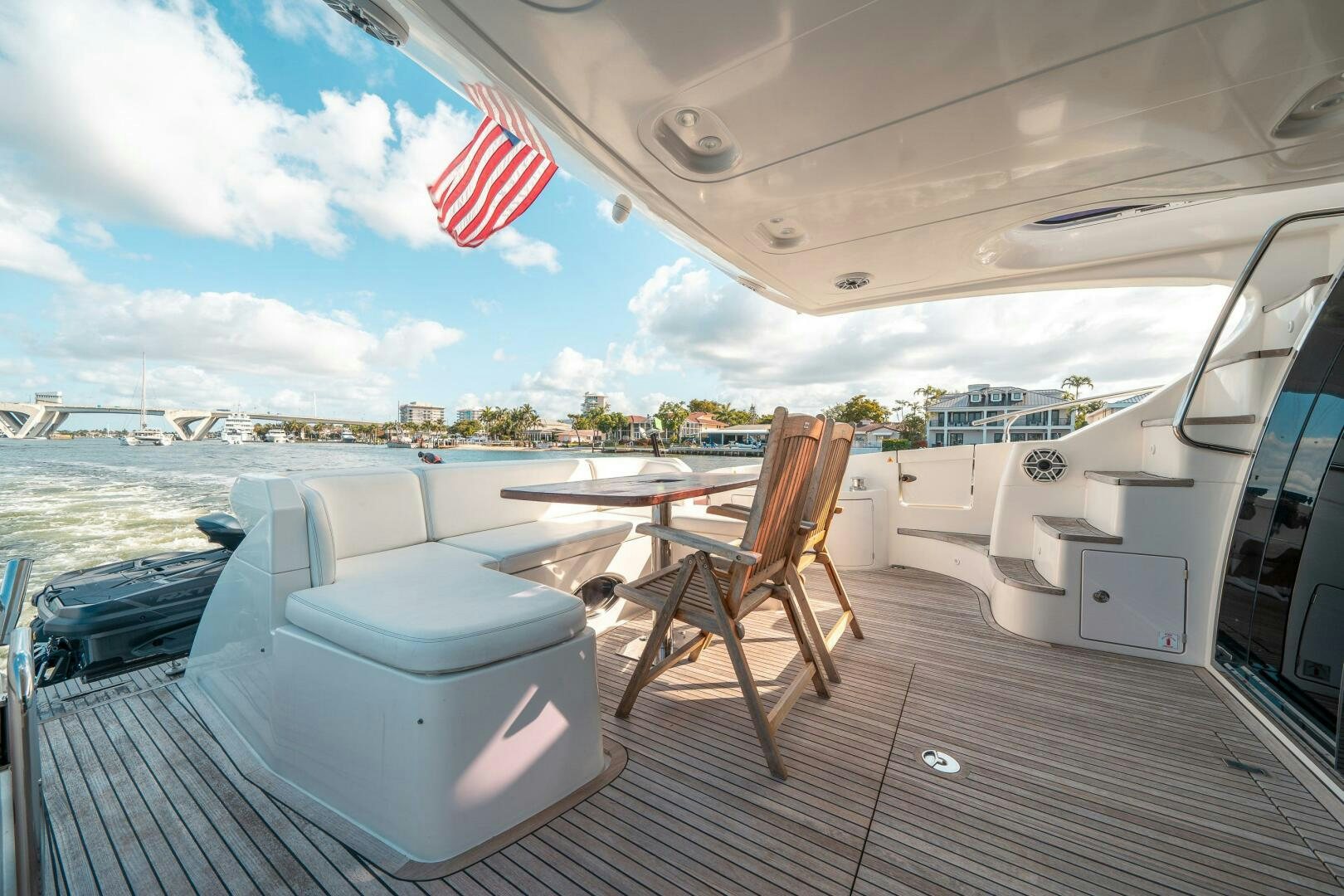a boat on the water aboard SERENDIPITY II Yacht for Sale