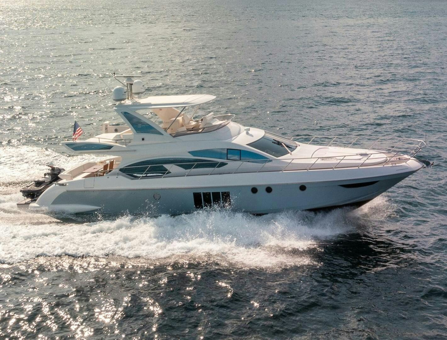 a yacht in the water aboard SERENDIPITY II Yacht for Sale