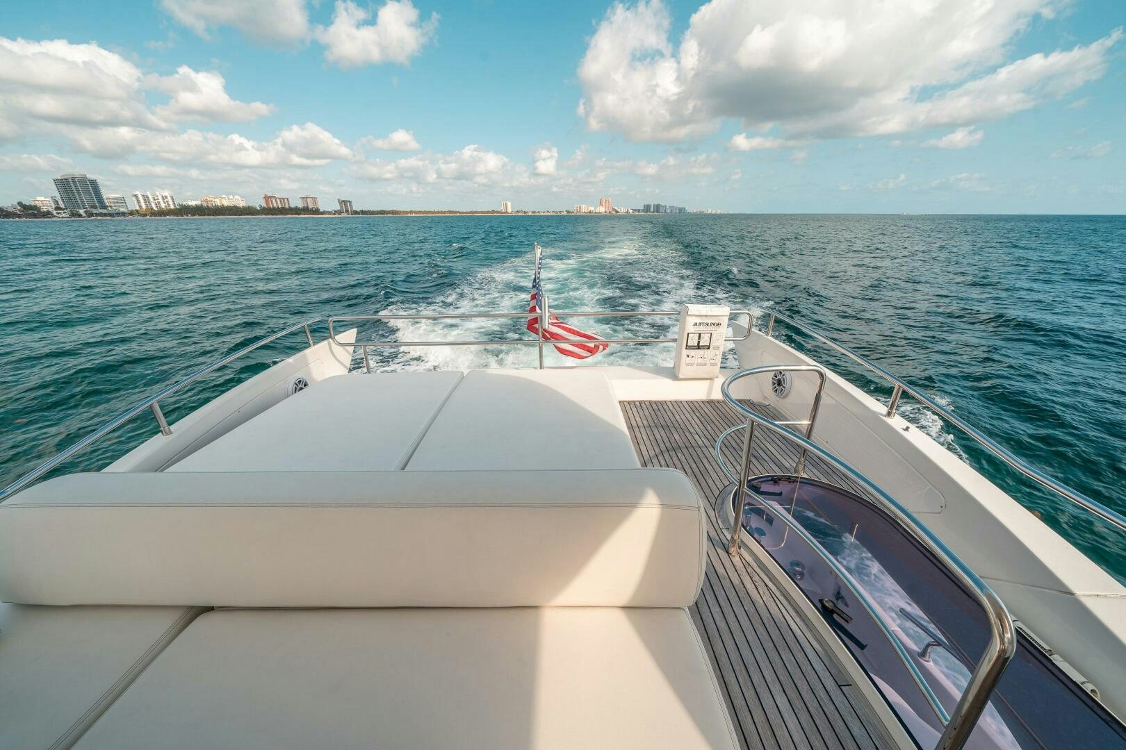 a boat on the water aboard SERENDIPITY II Yacht for Sale