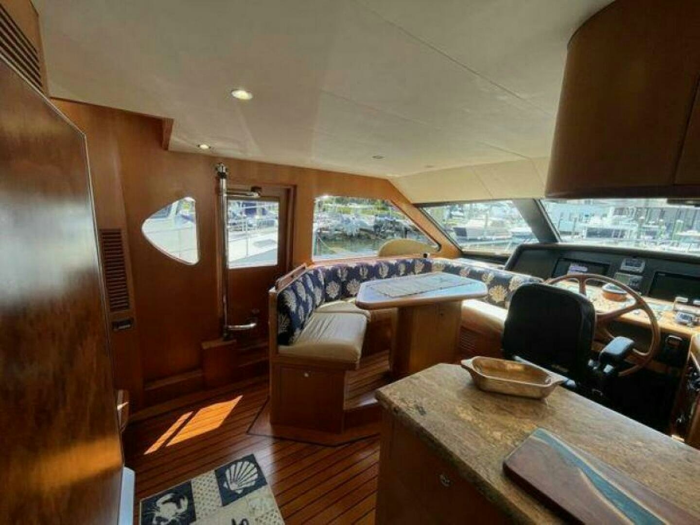 inside of a boat aboard PARTNERSHIP Yacht for Sale