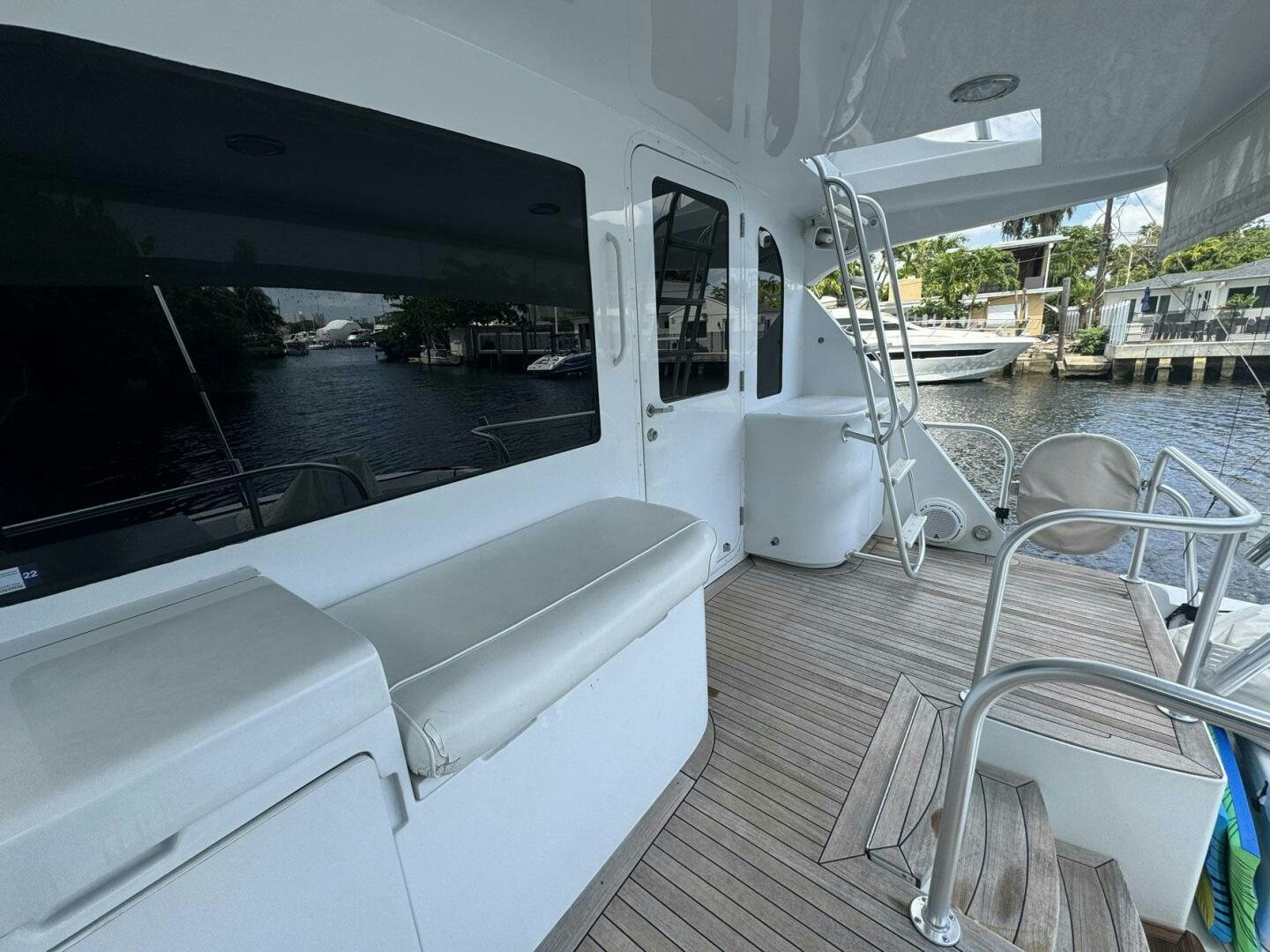 a boat on the water aboard MRS. Z Yacht for Sale