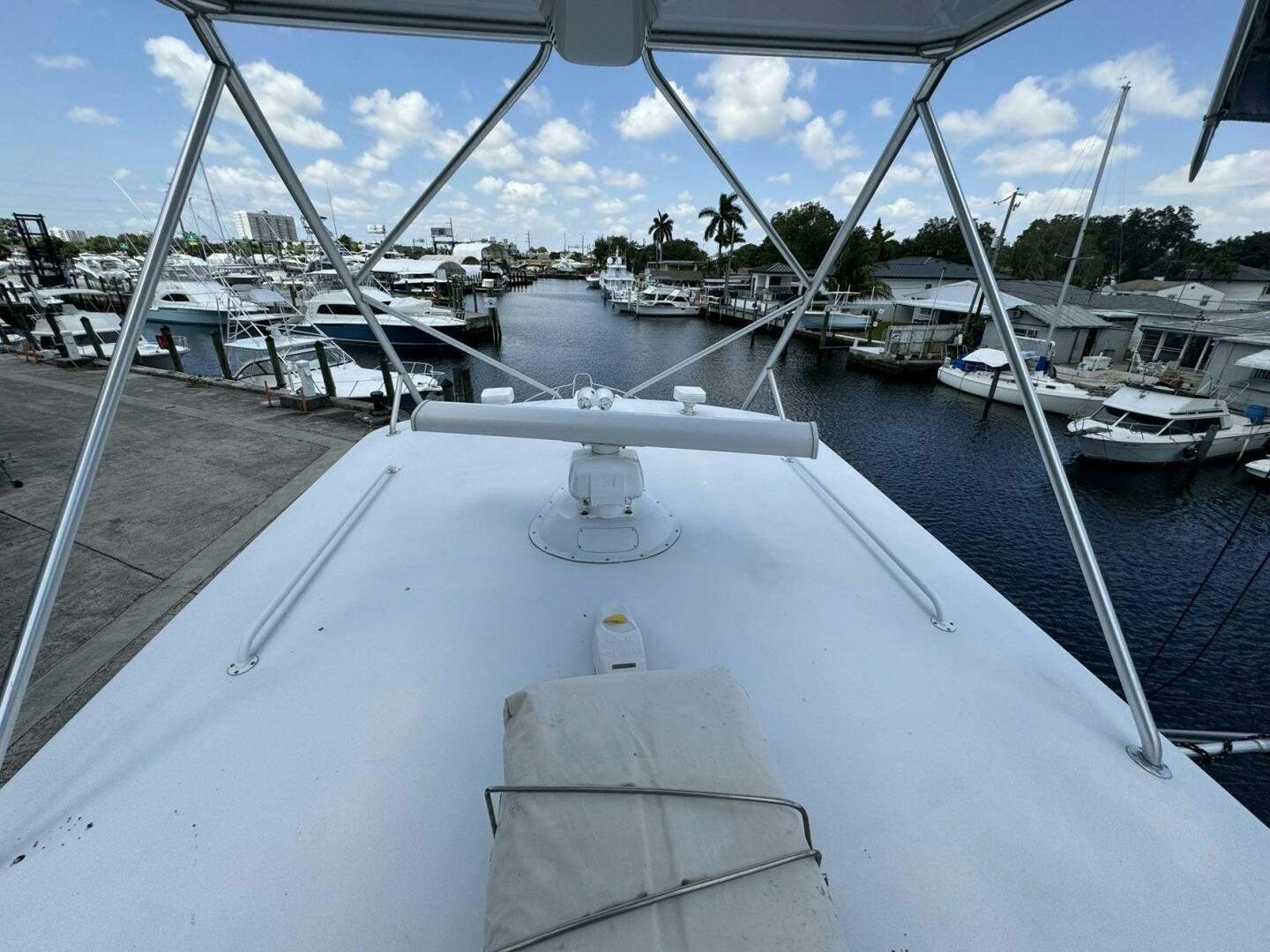 a boat in the water aboard MRS. Z Yacht for Sale
