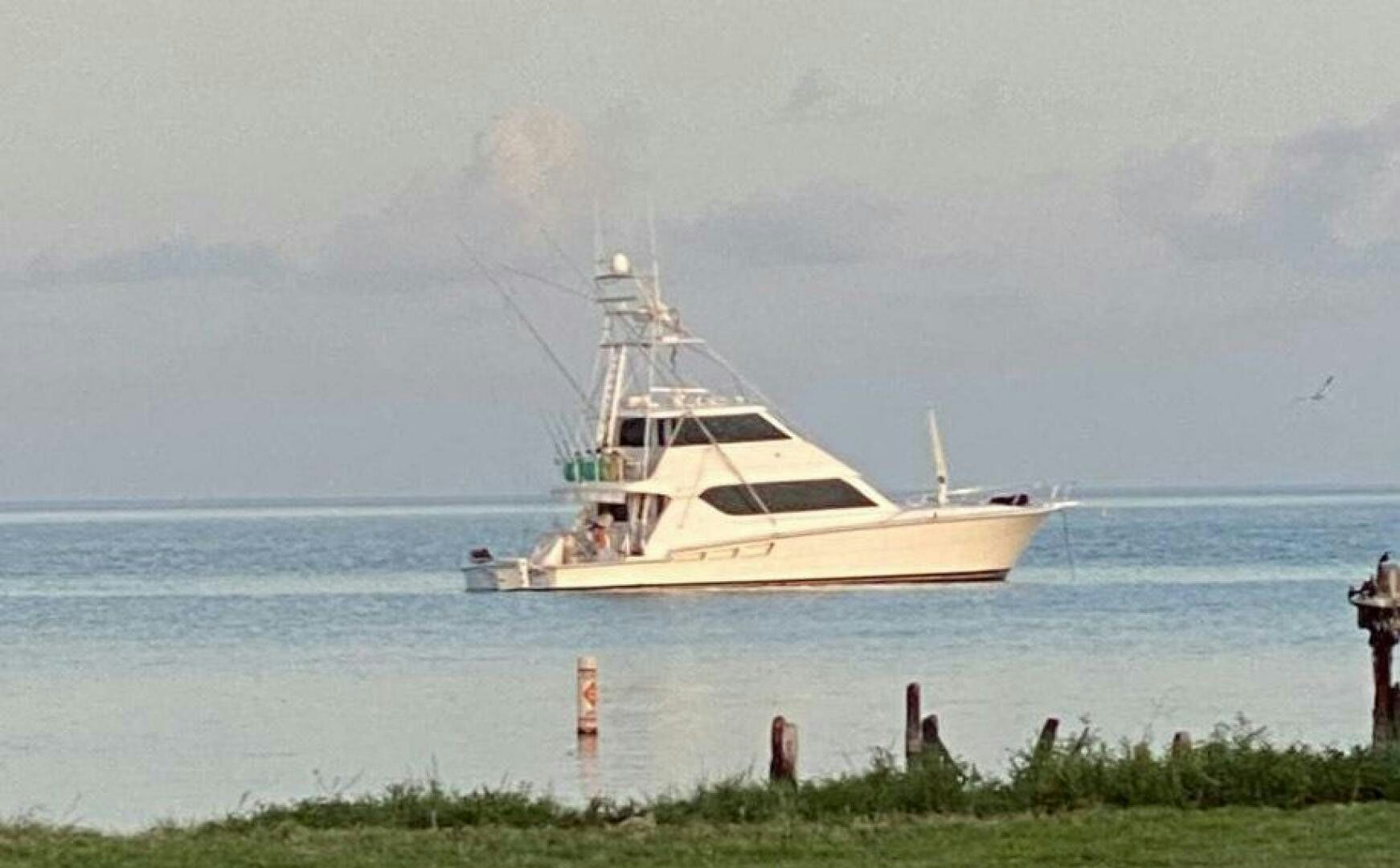 a boat on the water aboard MRS. Z Yacht for Sale