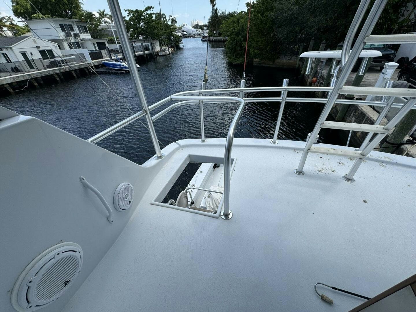a boat on the water aboard MRS. Z Yacht for Sale