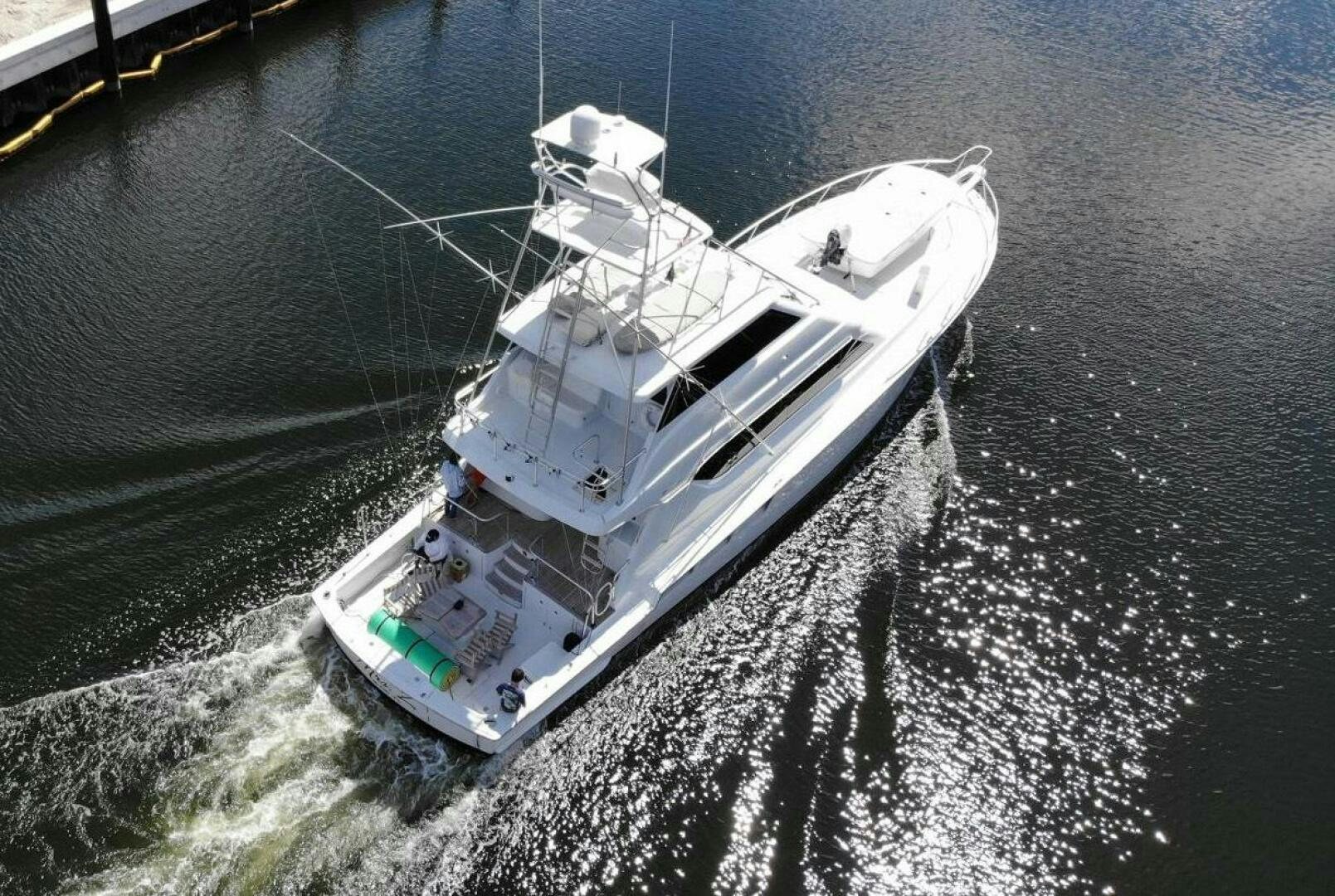 a boat on the water aboard MRS. Z Yacht for Sale