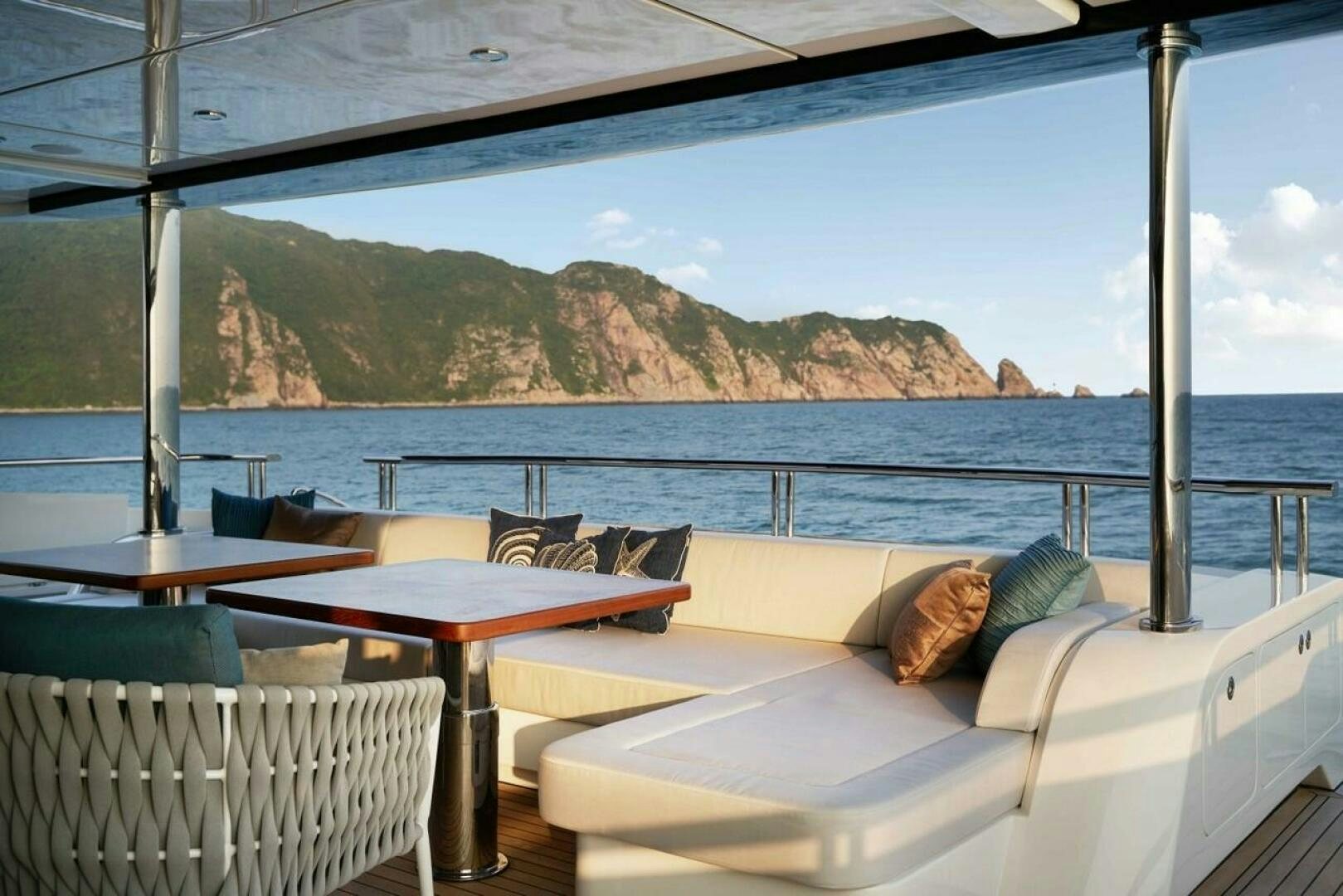 a boat on the water aboard PANTERA 44 Yacht for Sale