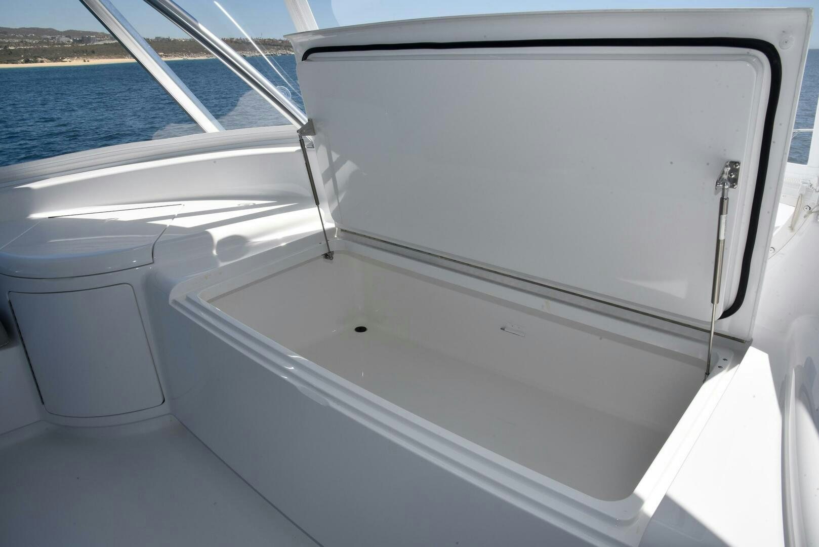 a boat on the water aboard AMANDA P Yacht for Sale