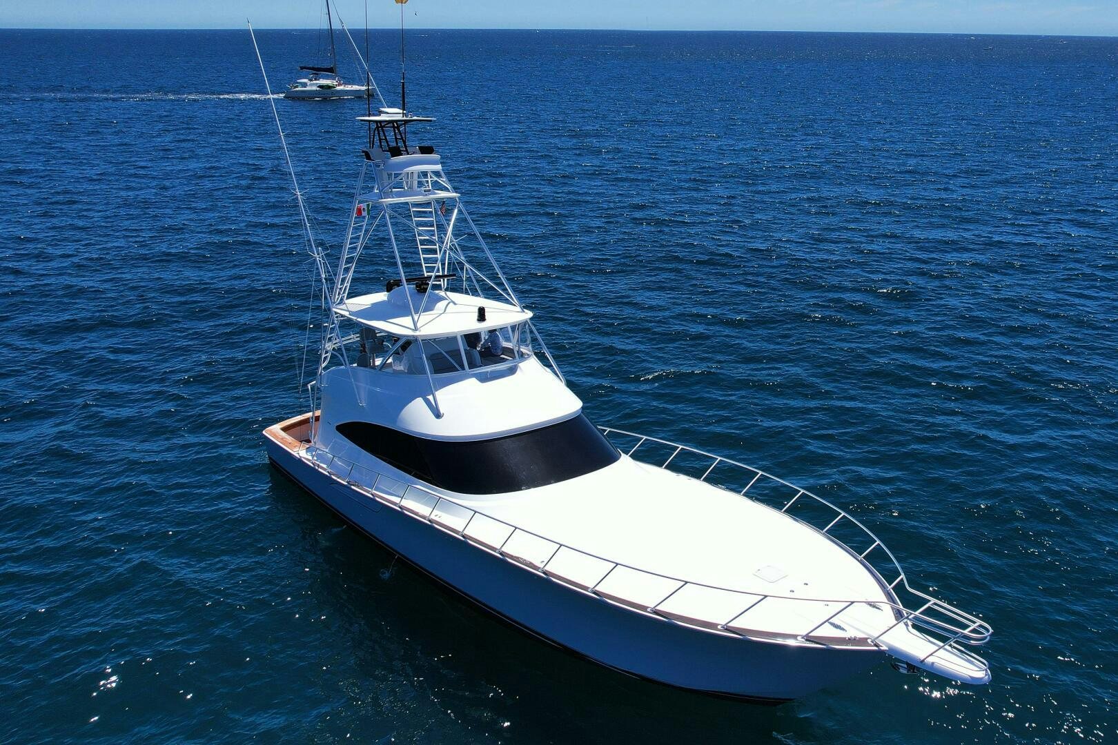 a boat in the water aboard AMANDA P Yacht for Sale