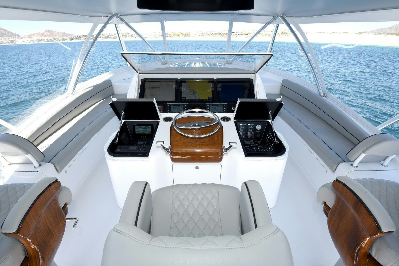 the inside of a boat aboard AMANDA P Yacht for Sale