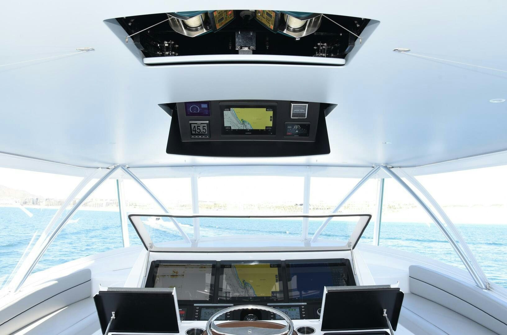 the inside of a boat aboard AMANDA P Yacht for Sale