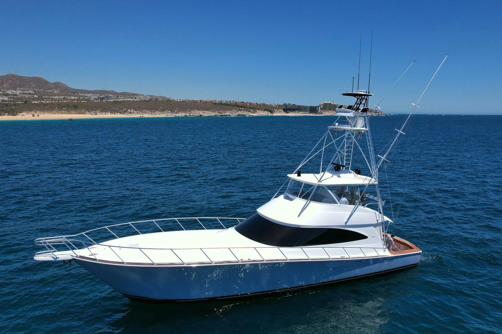 a boat in the water aboard AMANDA P Yacht for Sale