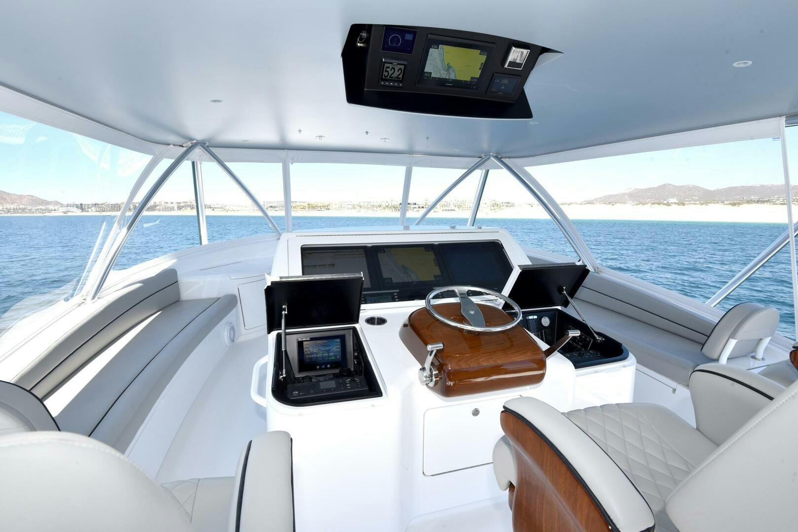 the inside of a boat aboard AMANDA P Yacht for Sale