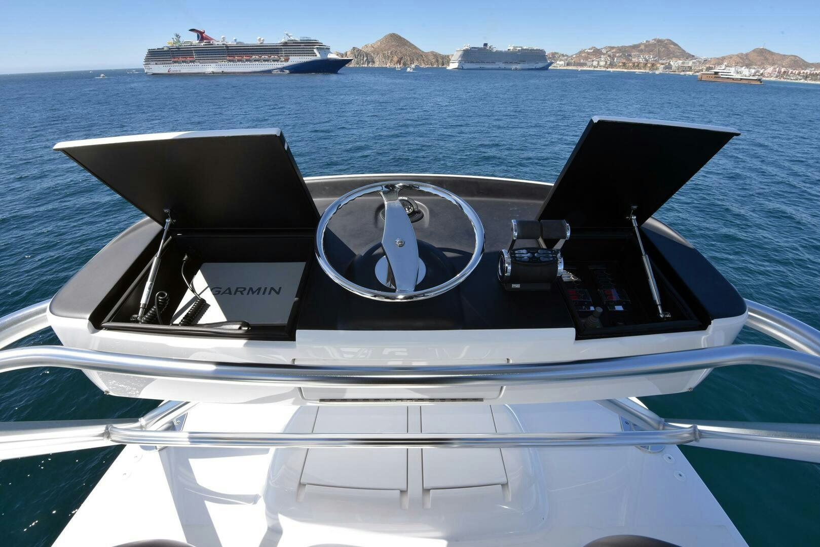 a boat on the water aboard AMANDA P Yacht for Sale