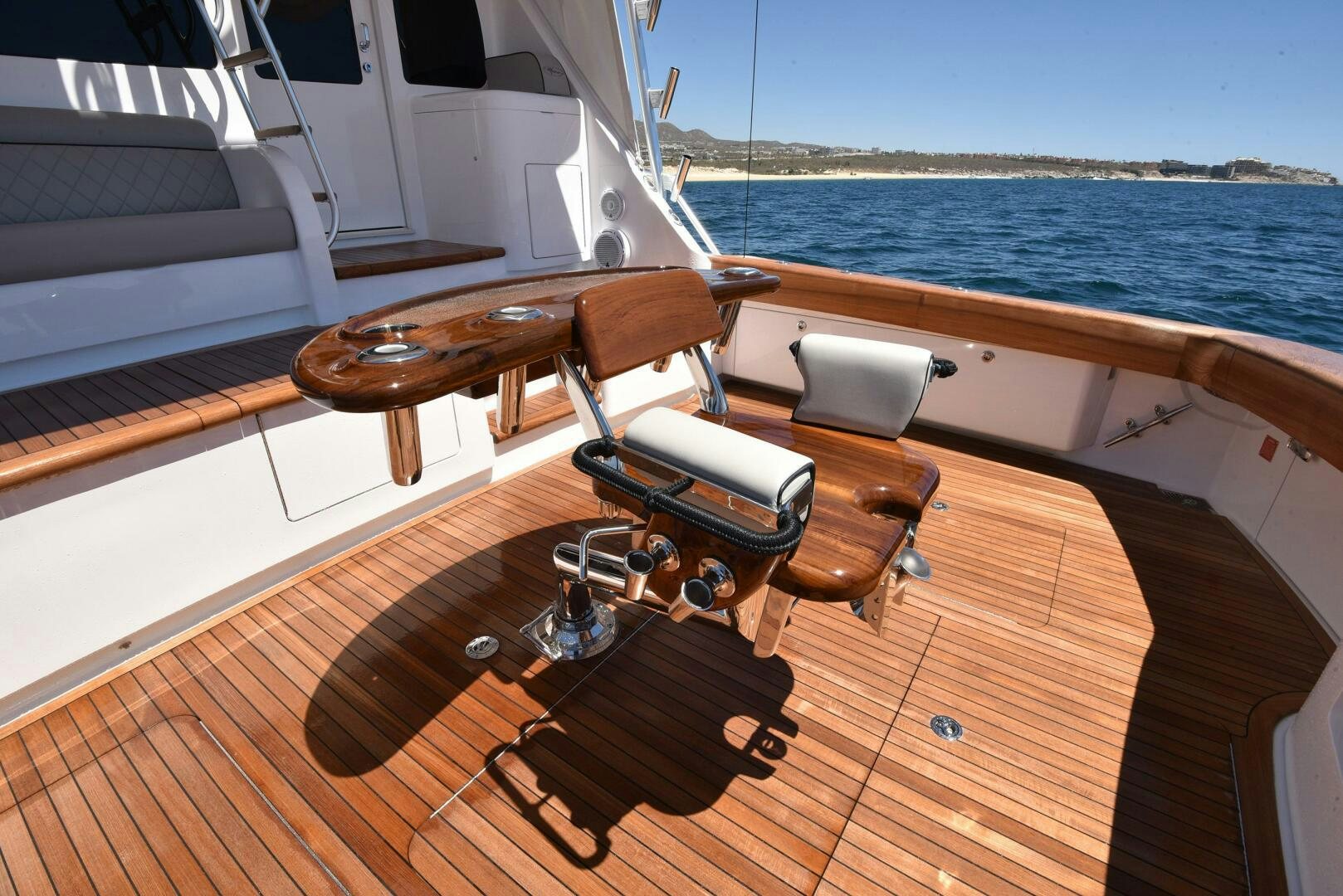 a boat on the water aboard AMANDA P Yacht for Sale
