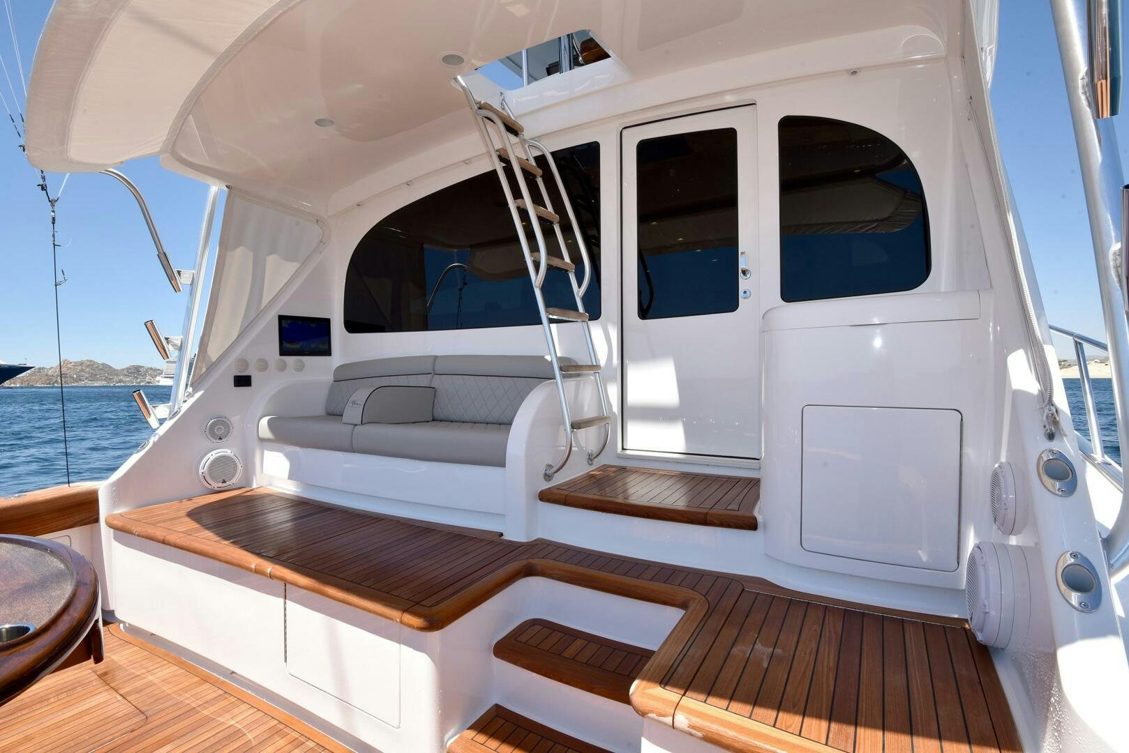 a boat on the water aboard AMANDA P Yacht for Sale