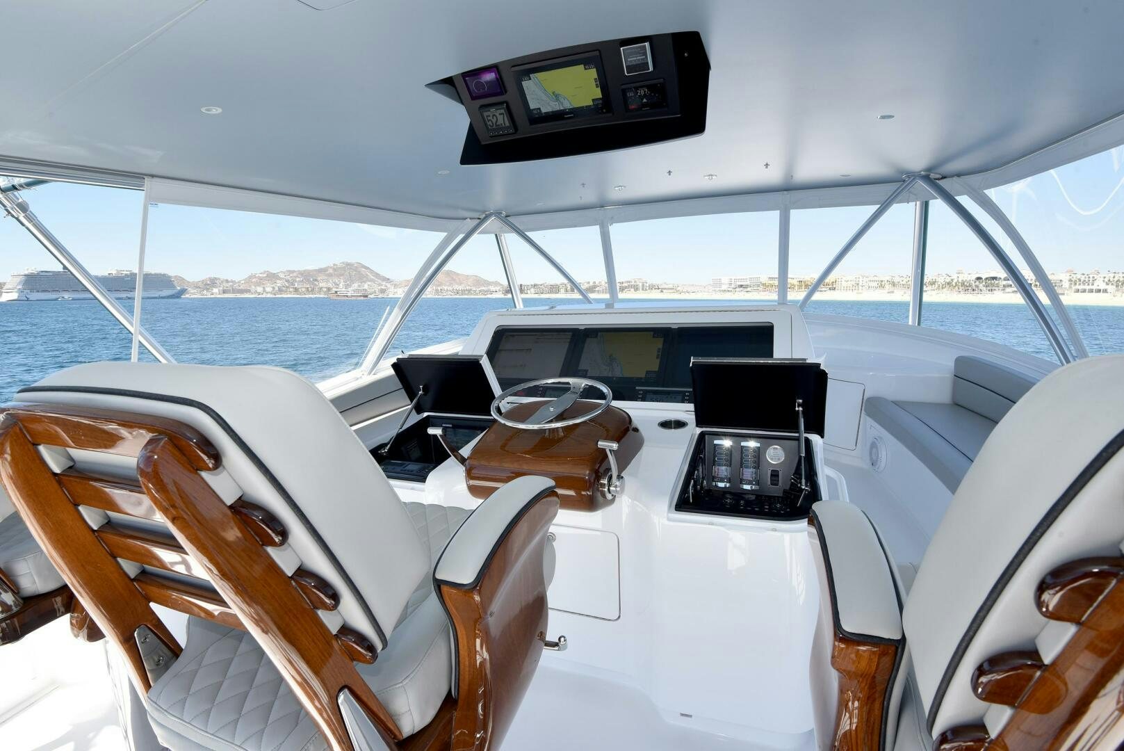 inside of a boat aboard AMANDA P Yacht for Sale