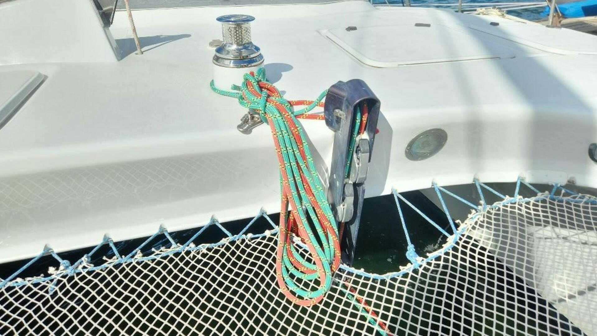 a machine on the counter aboard FAT CAT Yacht for Sale