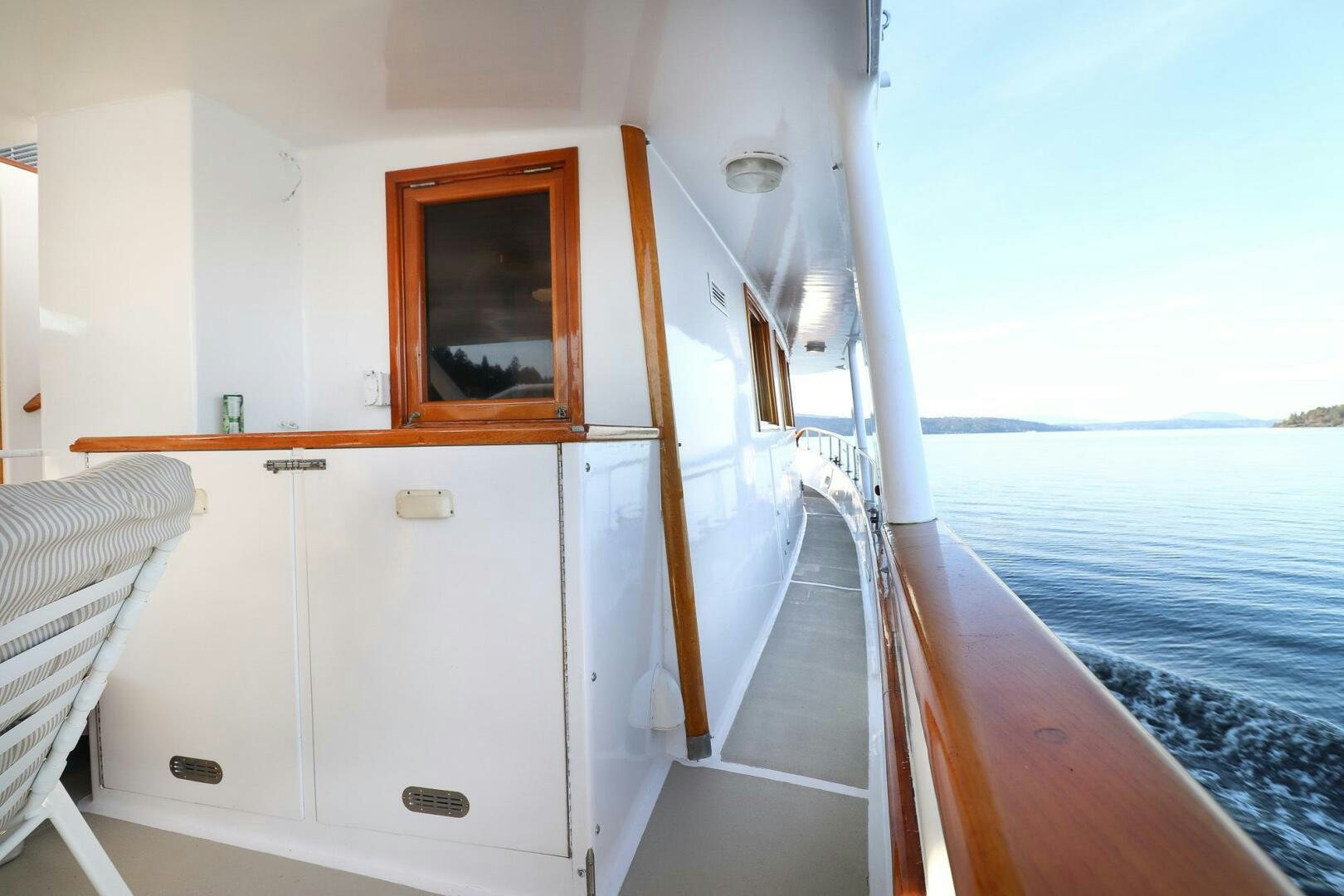 a boat on the water aboard PIONEER Yacht for Sale