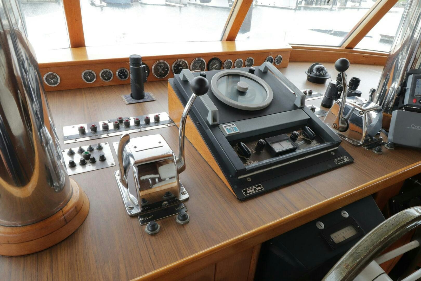 a machine on the counter aboard PIONEER Yacht for Sale